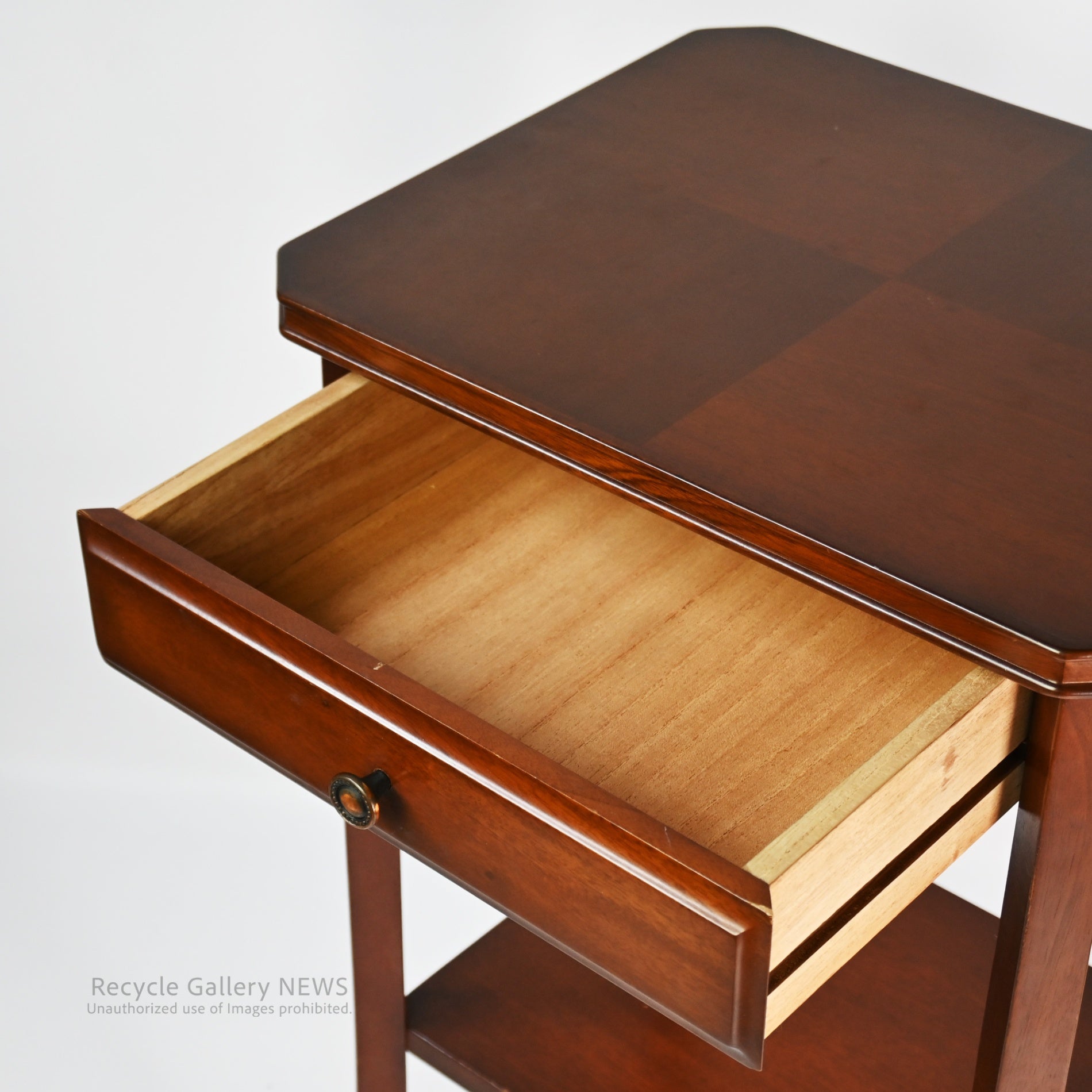 Retro Chic Console Table with Tapered Legs Classic Accent Display Shelf / コンソールテーブル クラシカル シック レトロ テーパードレック 飾り棚