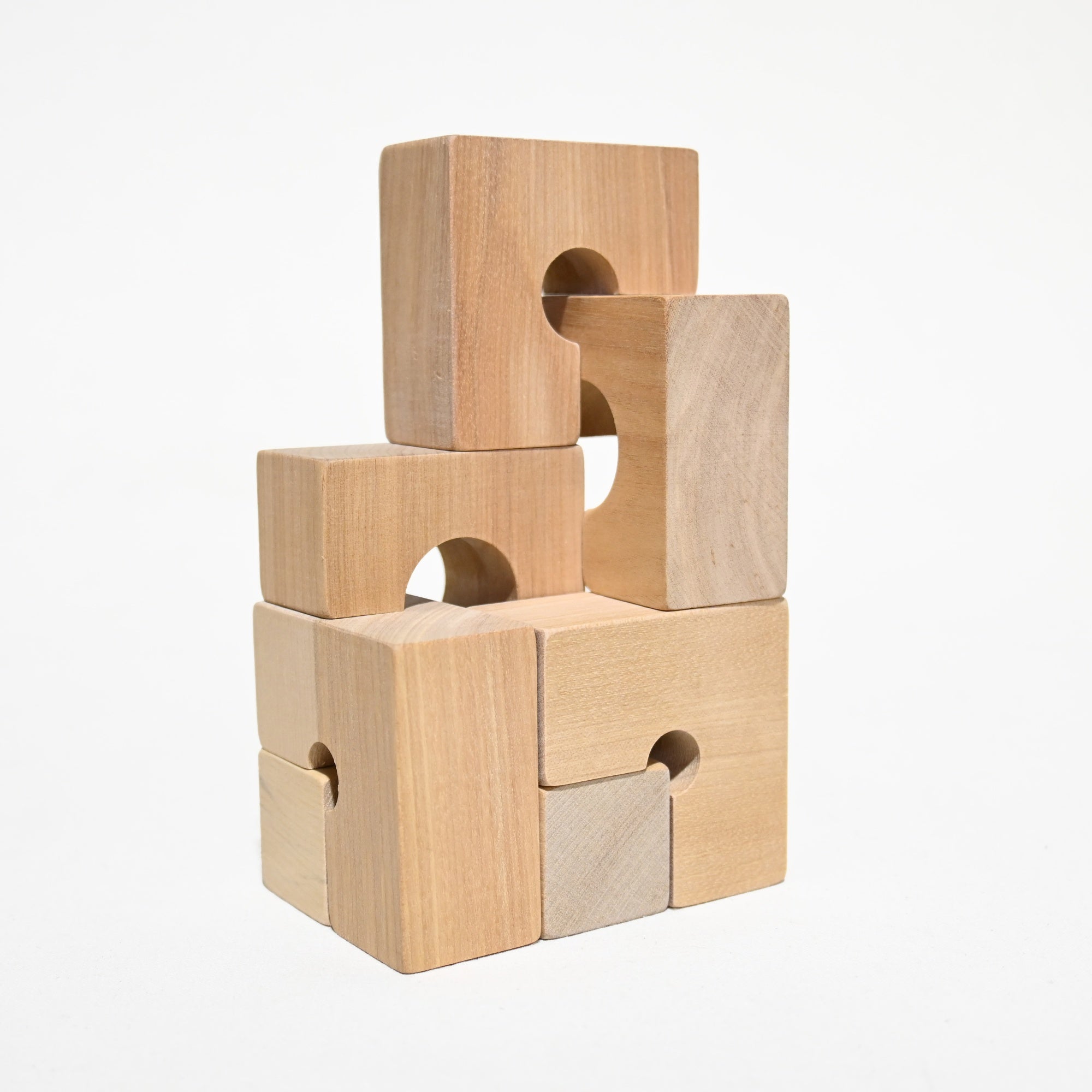 kara coro Building blocks ”L” Handcrafted Wooden Toys Japan Rare / 木のおもちゃ工房カラコロ 積み木 エル 日本 生産終了 希少品