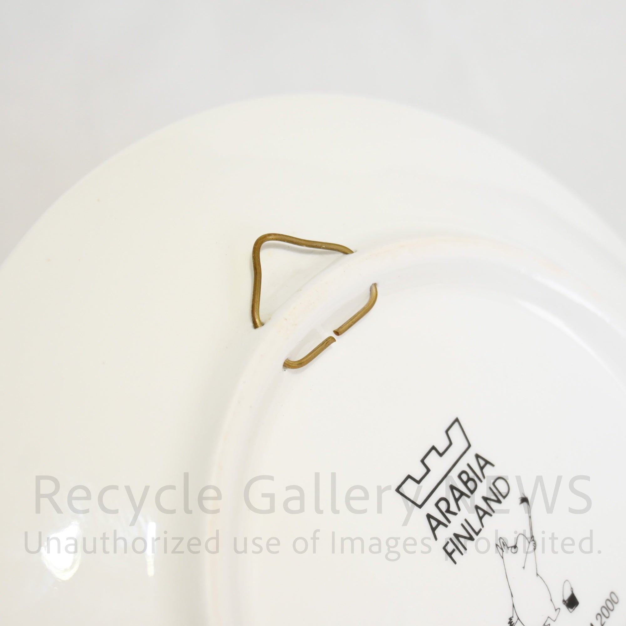 MOOMIN ARABIA Wallplate 2000 Millennium Limited Vintage Scandinavian / ムーミン アラビア ウォールプレート 2000 ミレニアム 限定品 廃盤 ヴィンテージ 北欧