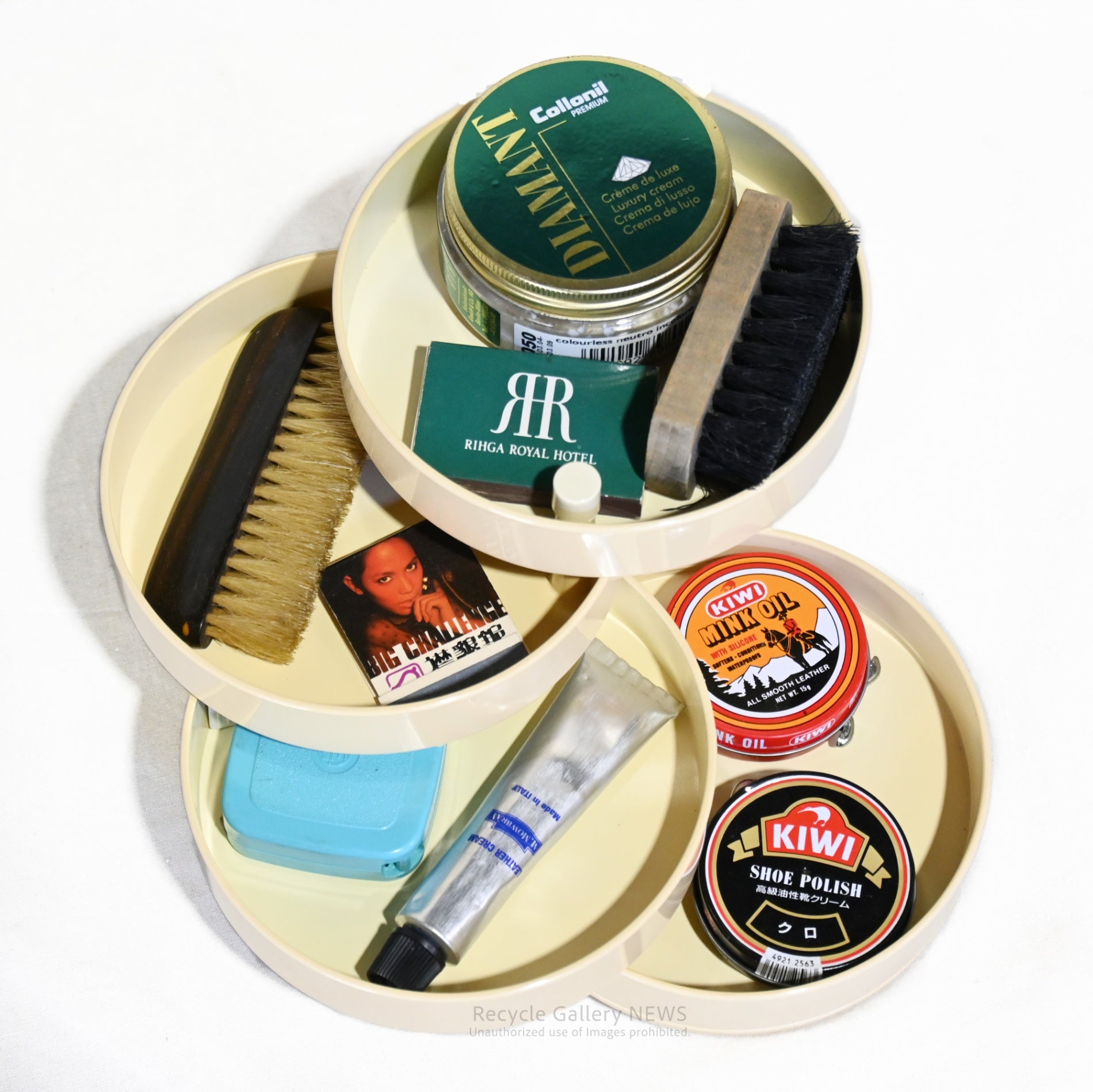 REXITE multiplor rotating desk organizer Cream Italia / マルチ