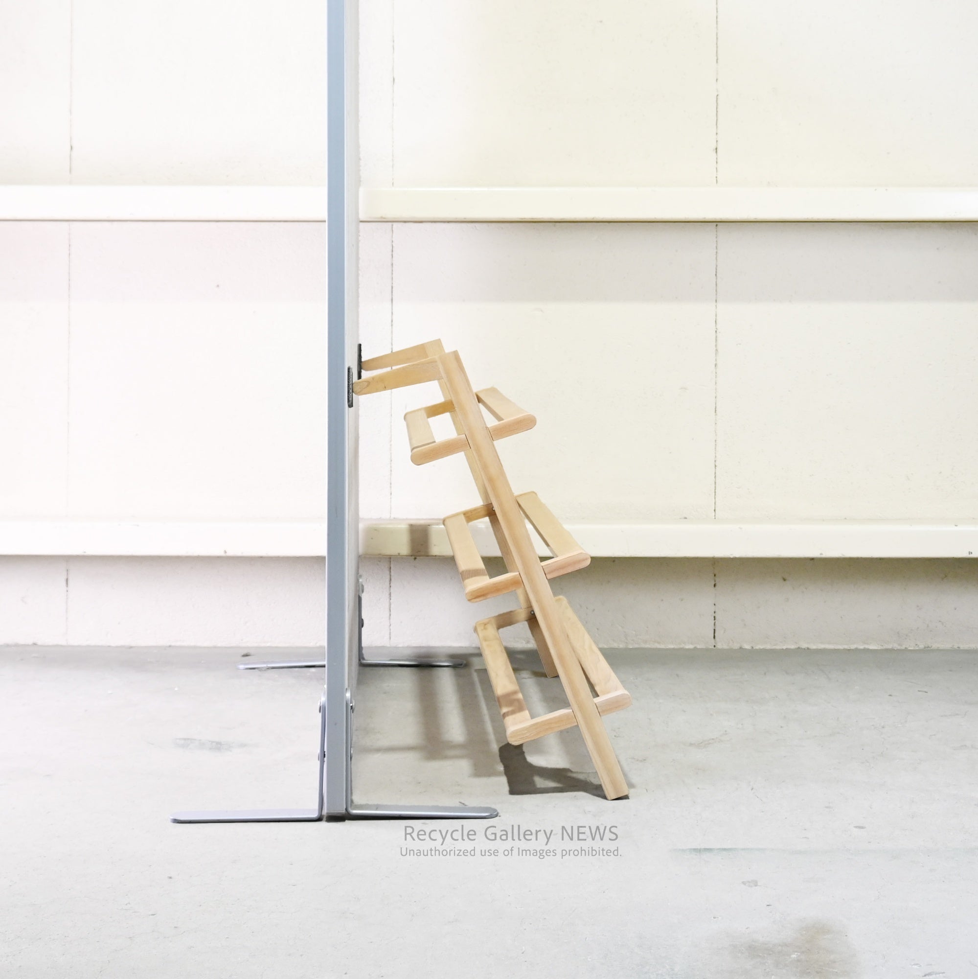 SIDE BY SIDE German Solid Ash Wood shoes rack "Gaston" European Modern / サイドバイサイド シューズラック ガストン アッシュ無垢材 ドイツ モダン