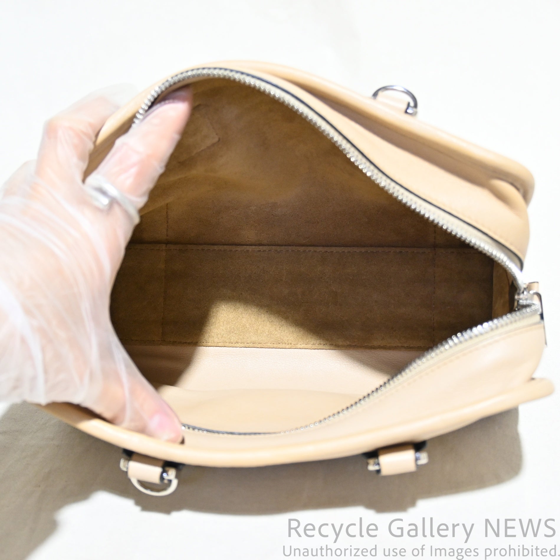 Loewe Amazona 2-Way Handbag Greige / ロエベ アマソナ 2WAYハンドバッグ グレージュ
