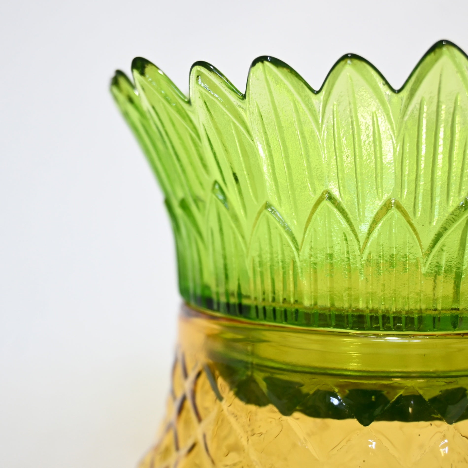 KIDTUNG Pineapple Trinket Box Bangkok Select Shop Item Glass Bottle / パイナップル 小物入れ バンコク セレクトショップアイテム ガラス瓶