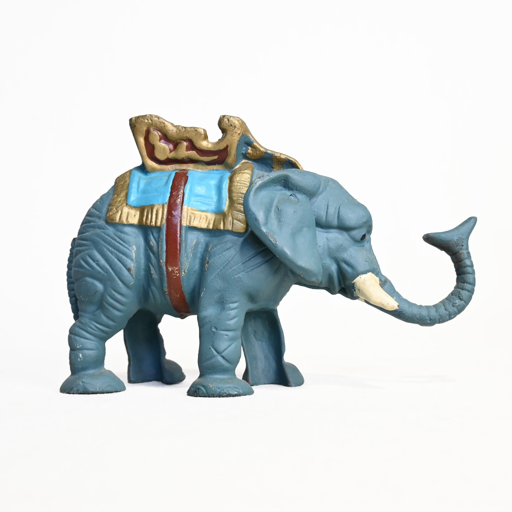 Cast Iron Elephant Mechanical Bank Retro / 鋳物 象 機械式貯金箱 仕掛け レトロ