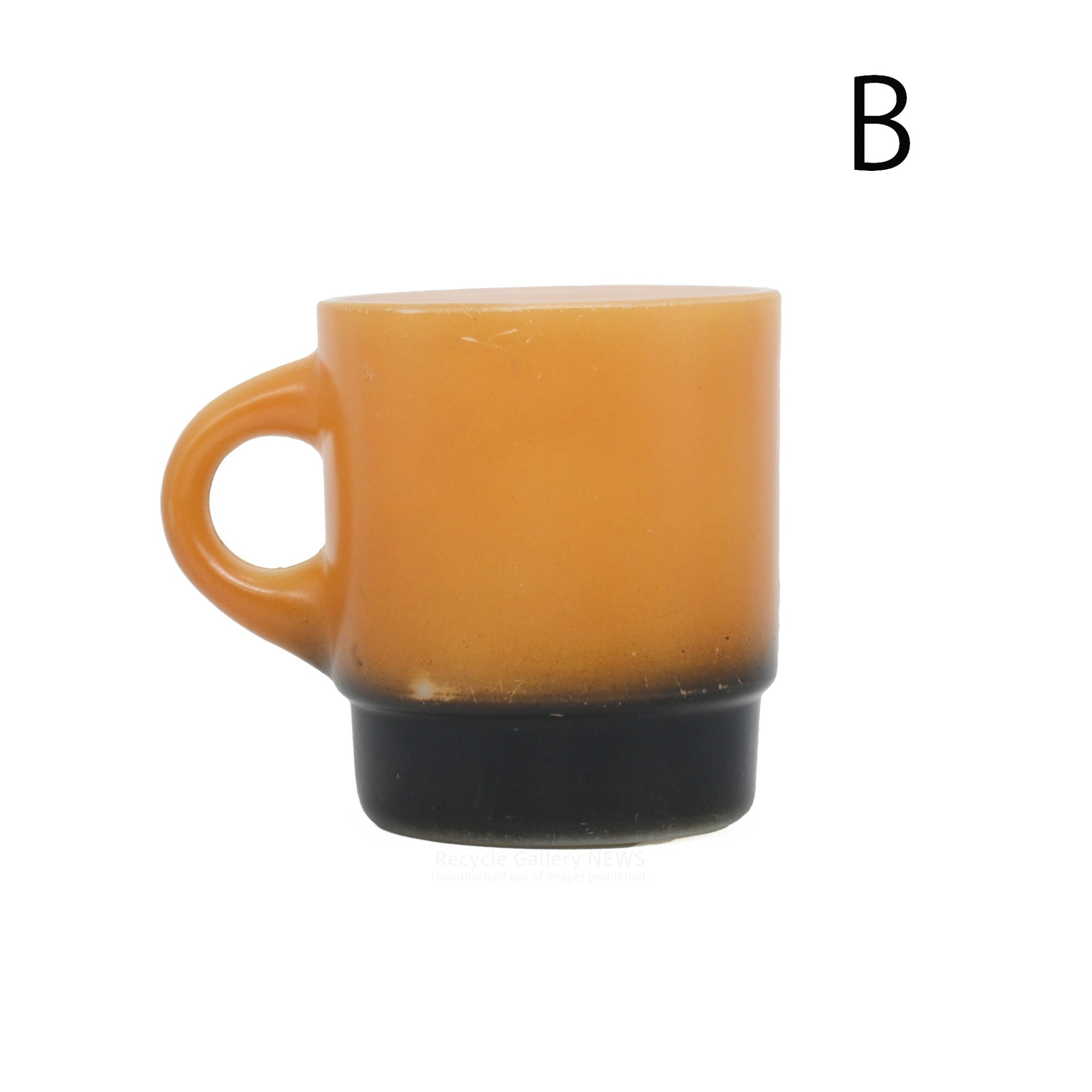 Vintage Fire-King Orange Stacking Mug American Mid-Century Industrial /ファイヤーキング スタッキングマグ オレンジ アメリカ ミッドセンチュリー インダストリアル