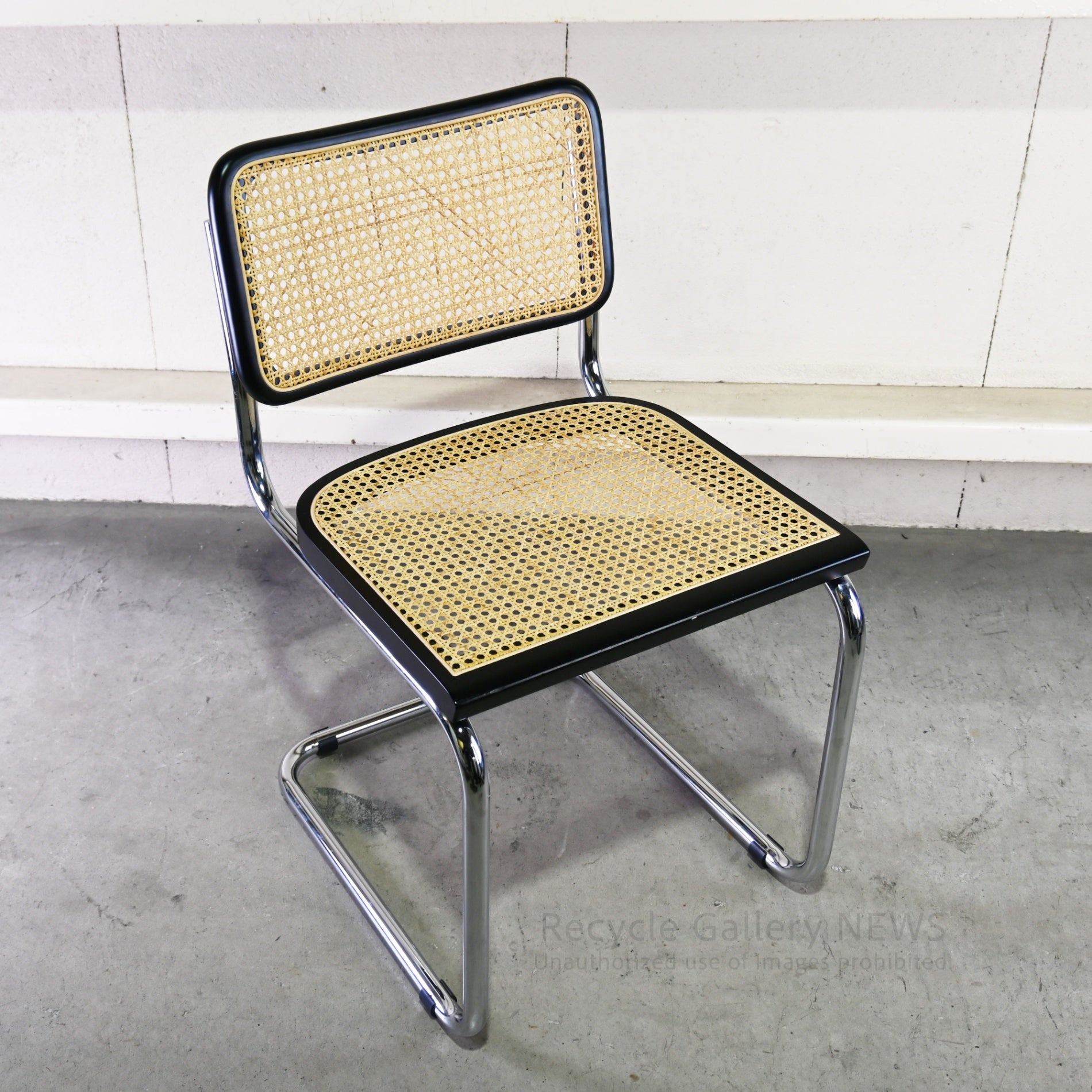 Cesca Armless Chair Black Marcel Breuer / チェスカ チェア