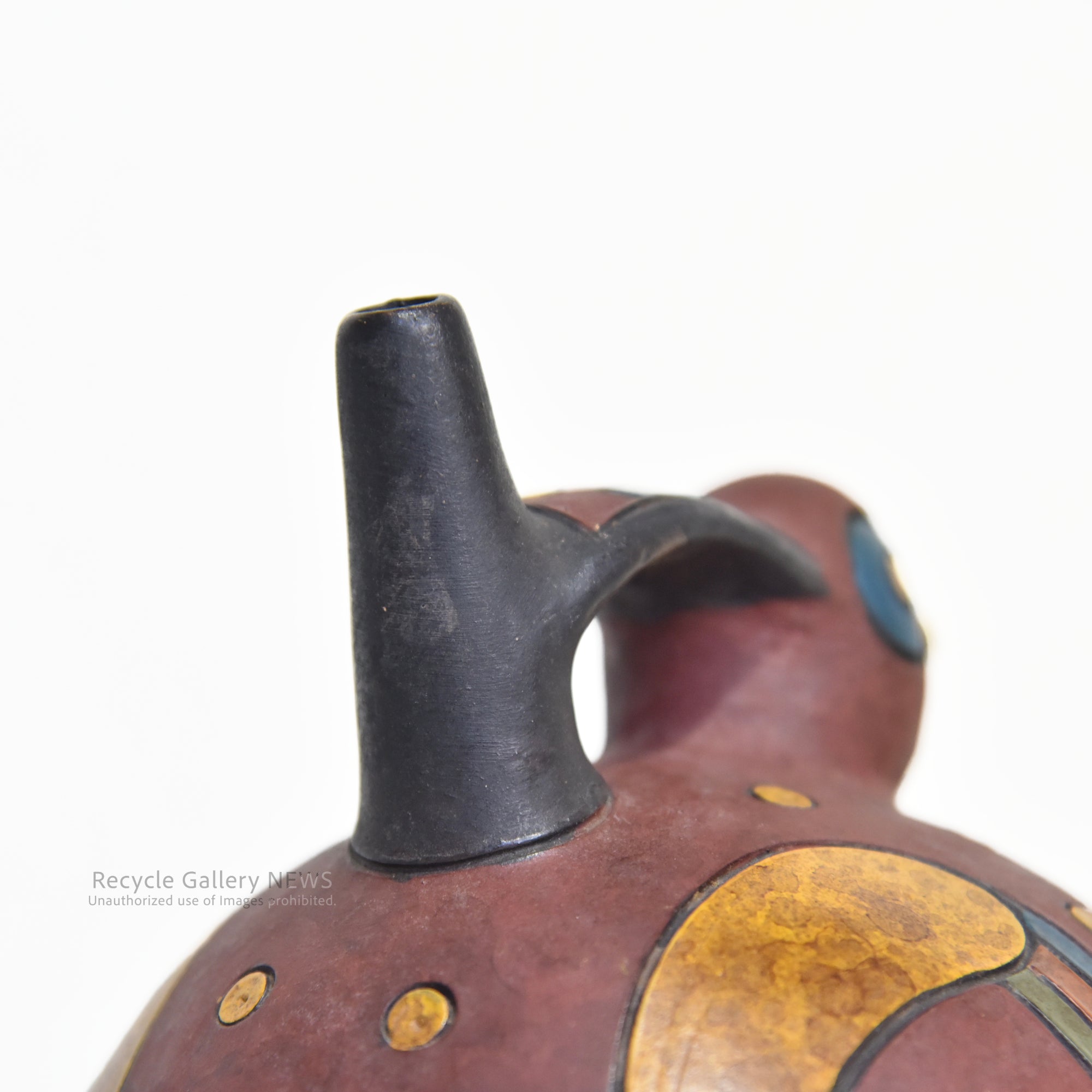South America Bird Jug earthenware Stoneware Peru Fork art / 鳥型 鐙型注口土器 水差し 炻器 南米 ペルー フォークアート