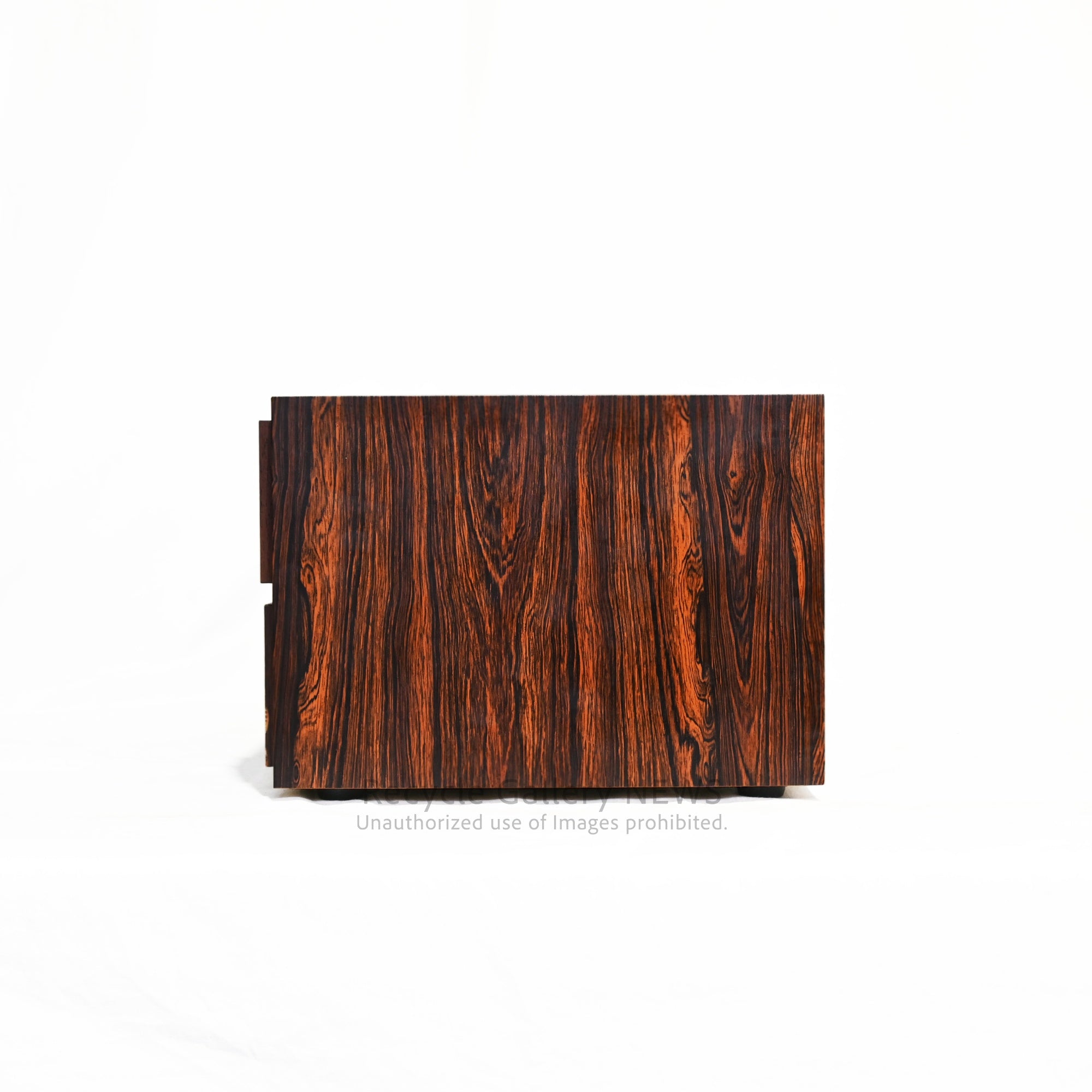 Rosewood-print Veneer small drawer unit with 4 drawers Showa retro style / ローズウッドプリント 突板小引き出し 引出4杯 昭和レトロ