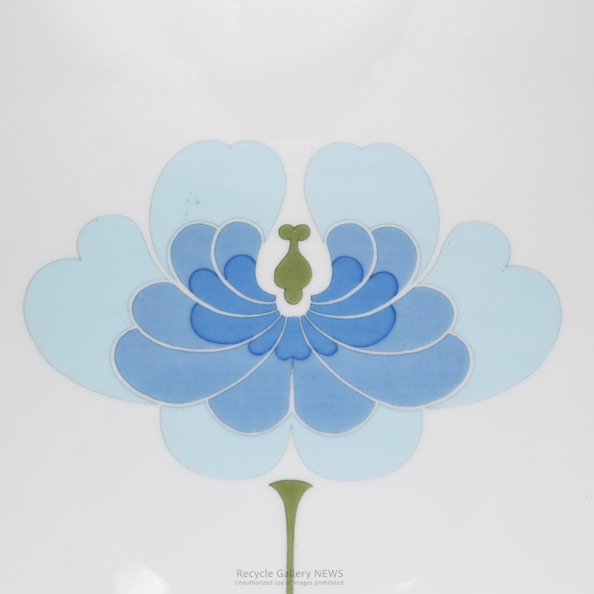 Rosenthal "Blue Flower" 100th Anniversary Plate Made in Germany Scandinavian Style / ローゼンタール 100周年記念プレート ブルーフラワー  ドイツ 北欧テイスト