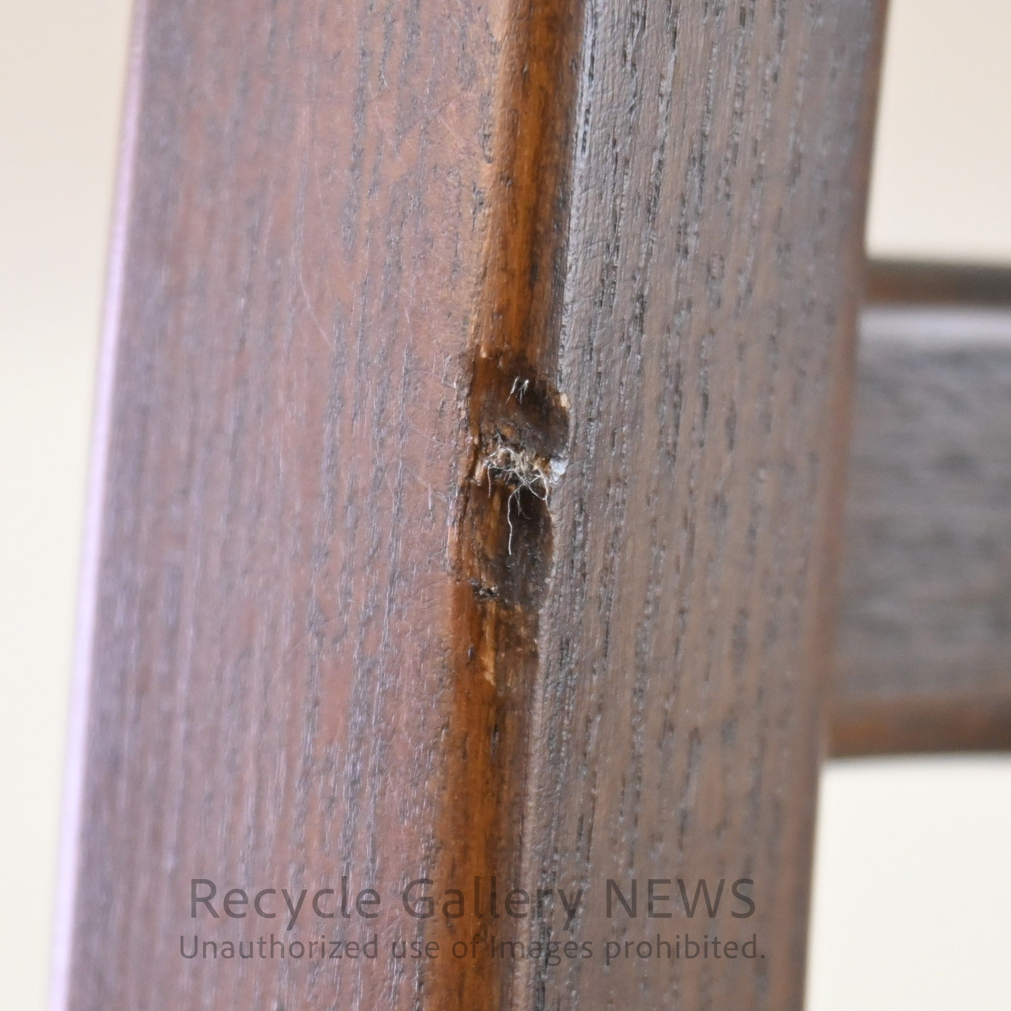Fuji Furniture Wooden Armless Chair "Calm" Japan Scandinavian Style / 冨士ファニチア アームレスチェア カーム 日本 北欧 木製