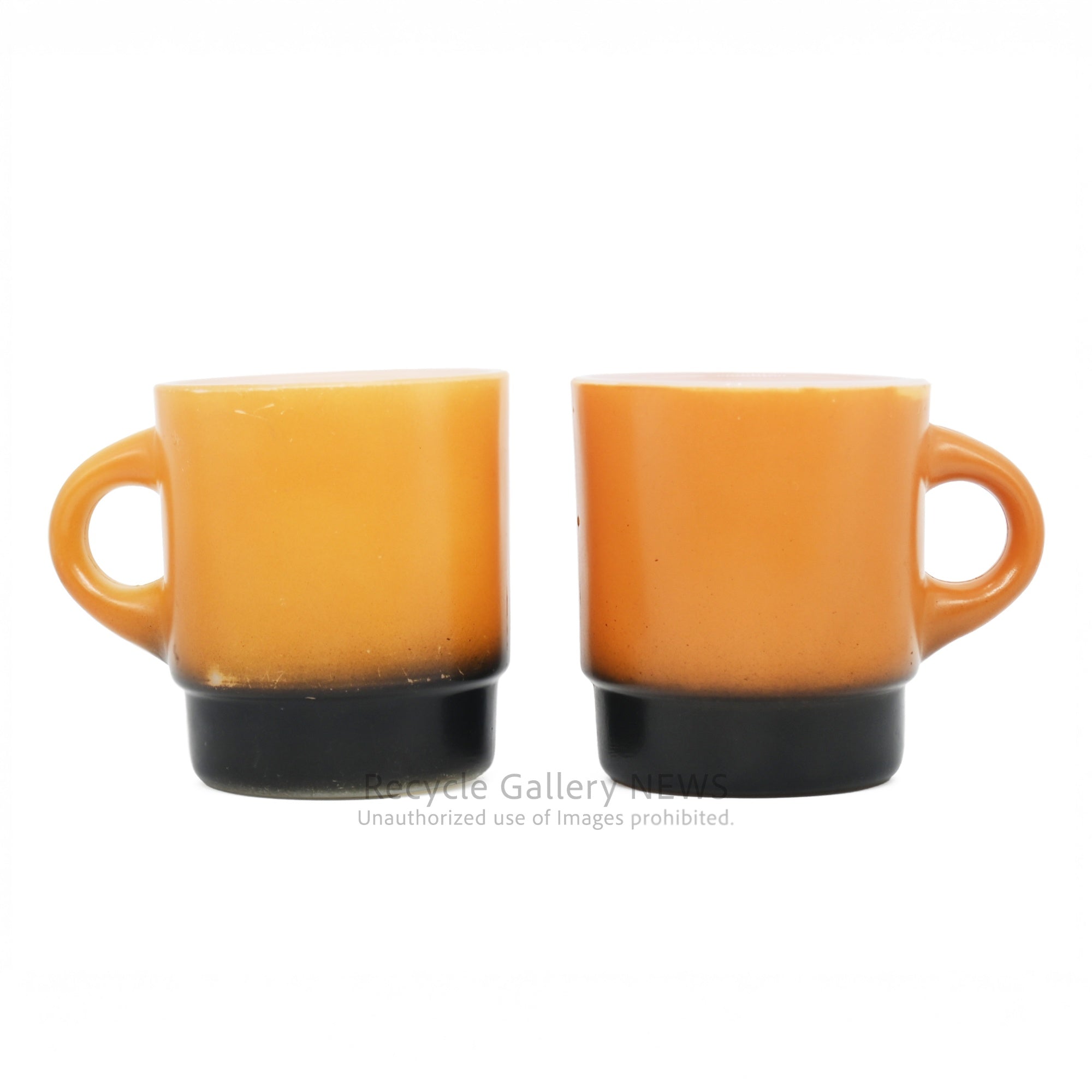 Vintage Fire-King Orange Stacking Mug American Mid-Century Industrial /ファイヤーキング スタッキングマグ オレンジ アメリカ ミッドセンチュリー インダストリアル