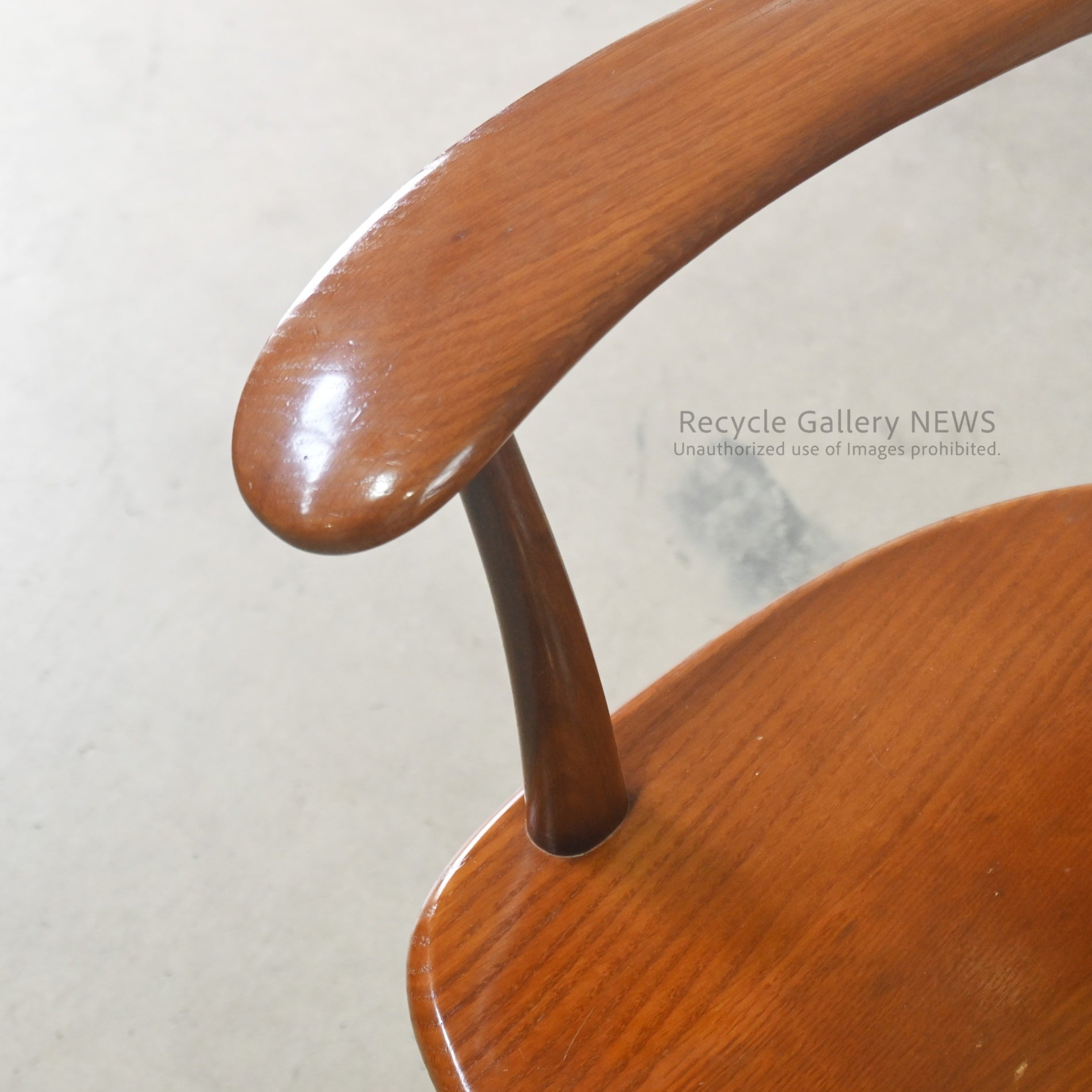 Hida Sangyo CRESCENT Desk Chair Solid Wood Bentwood Made in Japan / 飛騨産業 クレセントデスクチェア 日本 無垢材 曲木