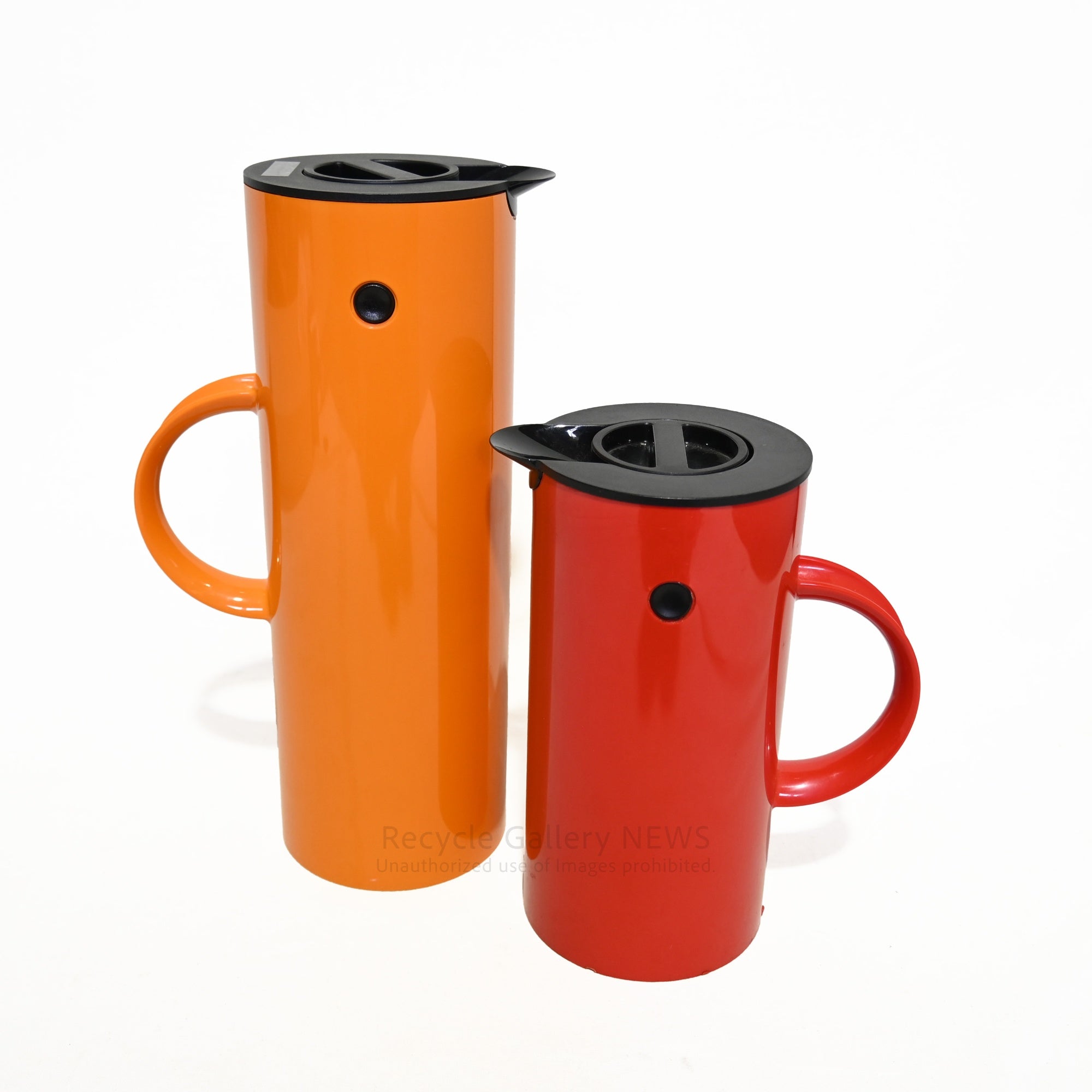 stelton EM77 Vacuum Jug 1L Thermos bottle Discontinued Color Orange Denmark / ステルトン イーエム77　バキュームジャグ １リットル 魔法瓶 廃盤色 オレンジ デンマーク