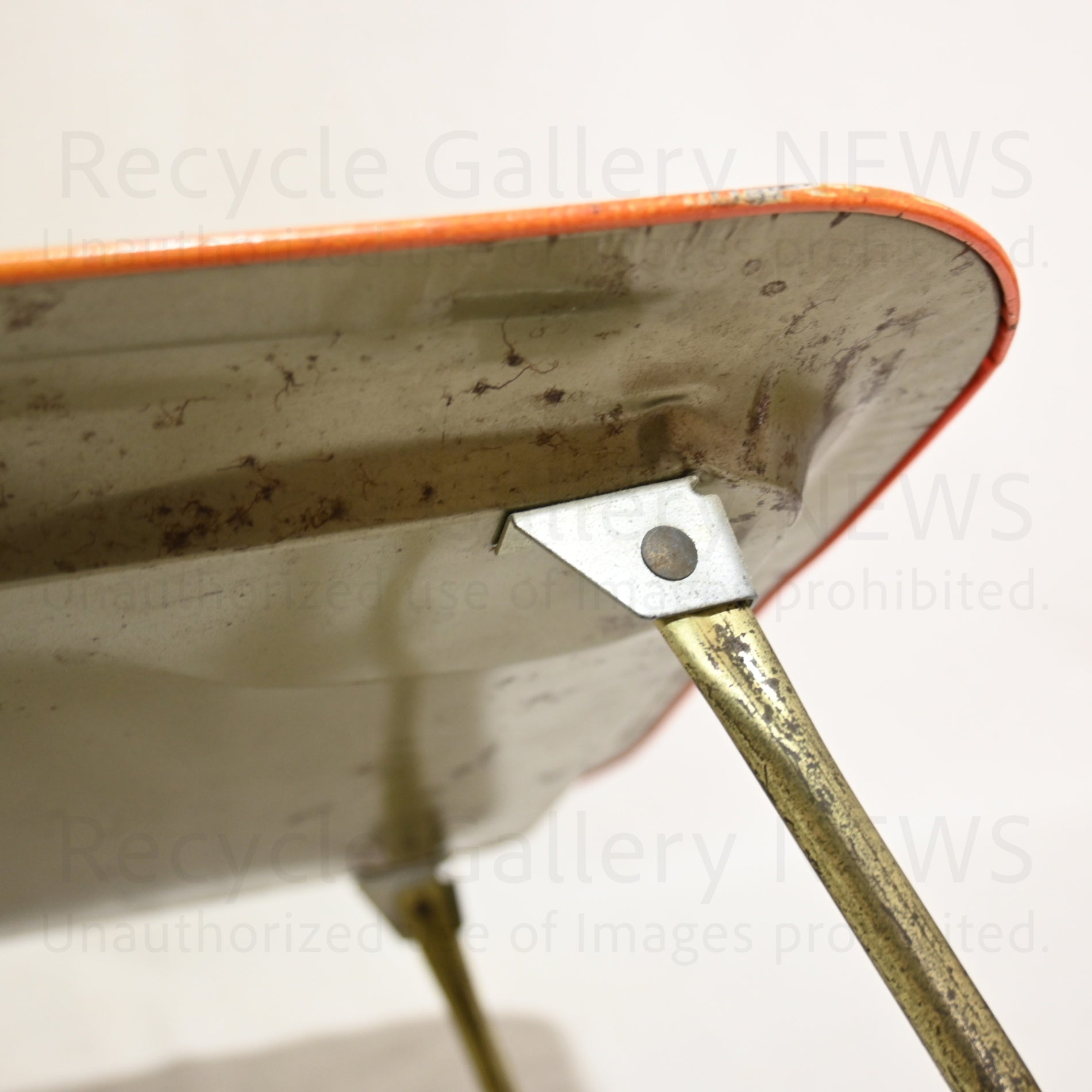 PAC-MAN Folding Mini Table Tin Tray 1980’s Vintage / パックマン 折りたたみ ミニテーブルトレー ブリキトレイ 80年代ヴィンテージ