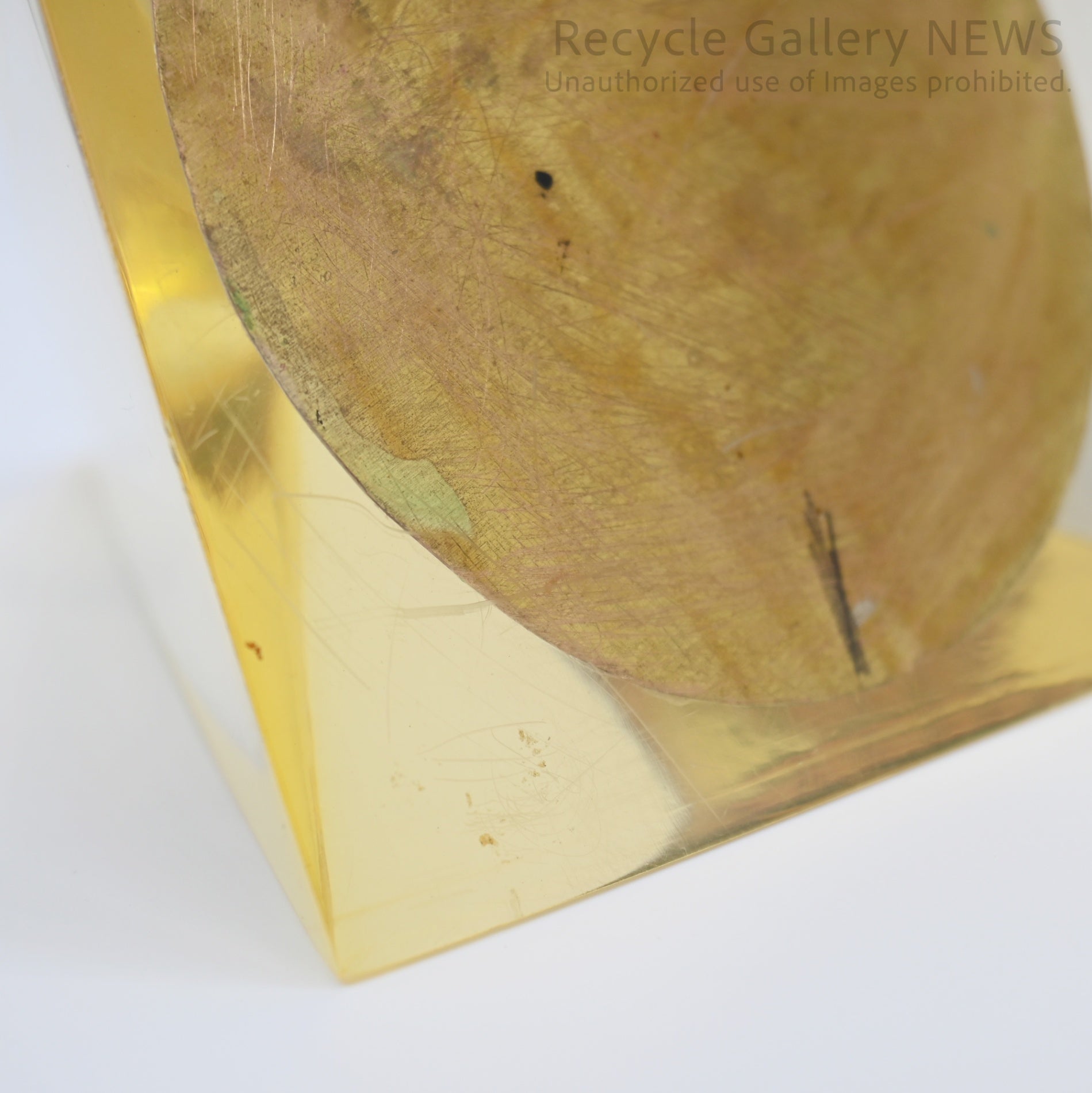 Acrylic Aztec Sun Stone Calendario Azteca Mesoamerican Pyramid Topaz Object Display Piece / アクリル アステカカレンダー 太陽の石 メソアメリカ ピラミッド トパーズ オブジェ ディスプレイ