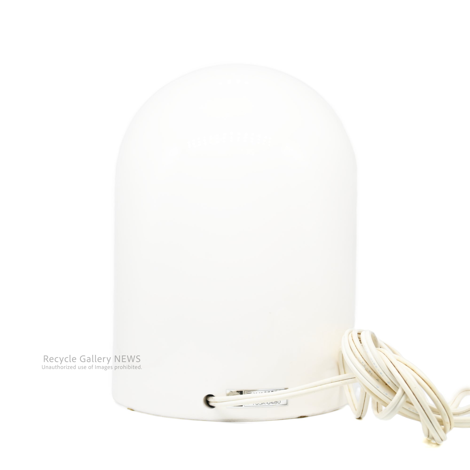 Yamagiwa CERAMICA Japan White Table Lamp Mid Century Modern Art Piece 1983/ ヤマギワ セラミカ テーブルランプ 日本 白色 ミッドセンチュリー アートピース 1983年製