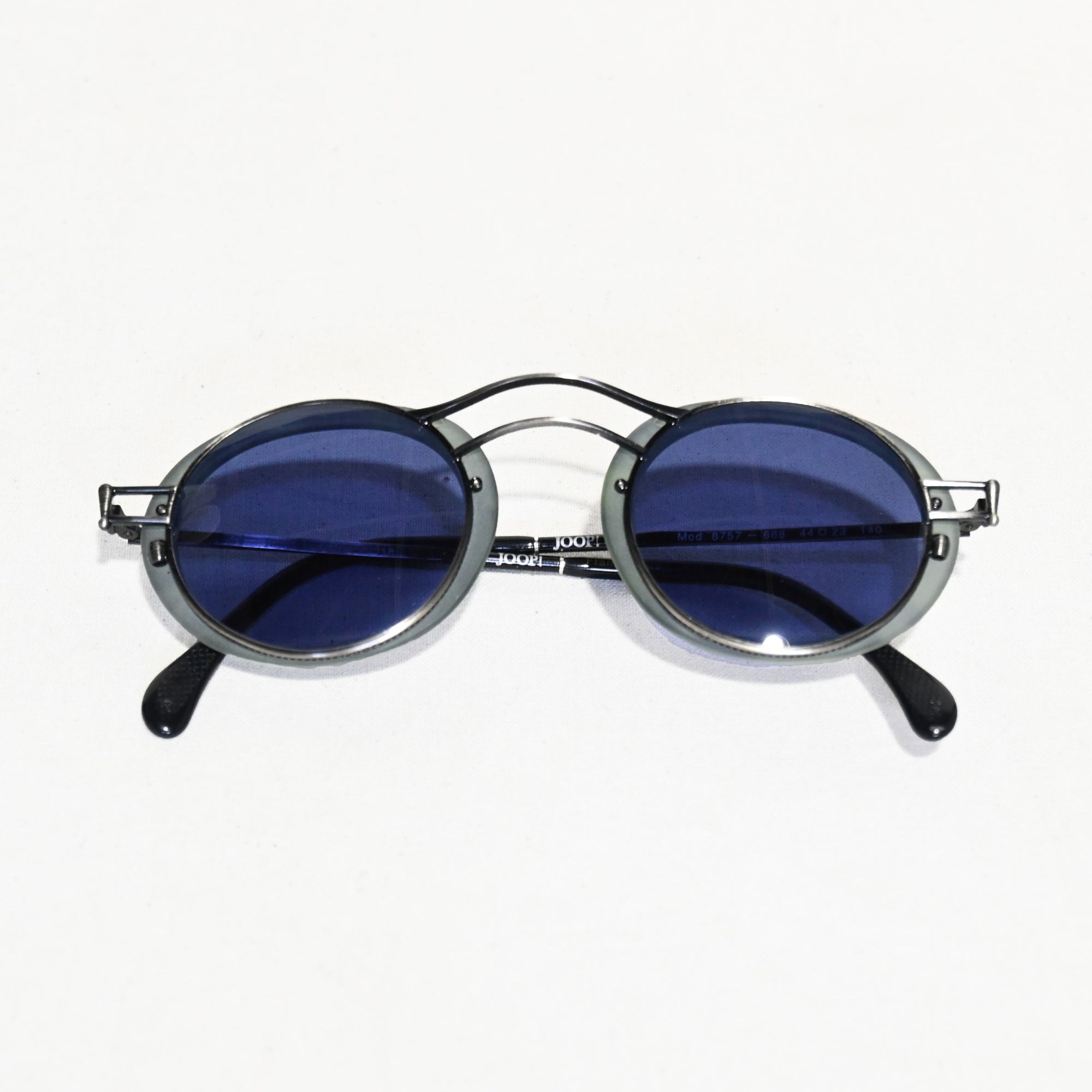 JOOP! Round Sunglasses 8757-688 Unisex Blue Eyewear German Vintage / ヨープ ラウンドサングラス ユニセックス ブルー系色 ドイツ ヴィンテージ ユニーク ハイセンス