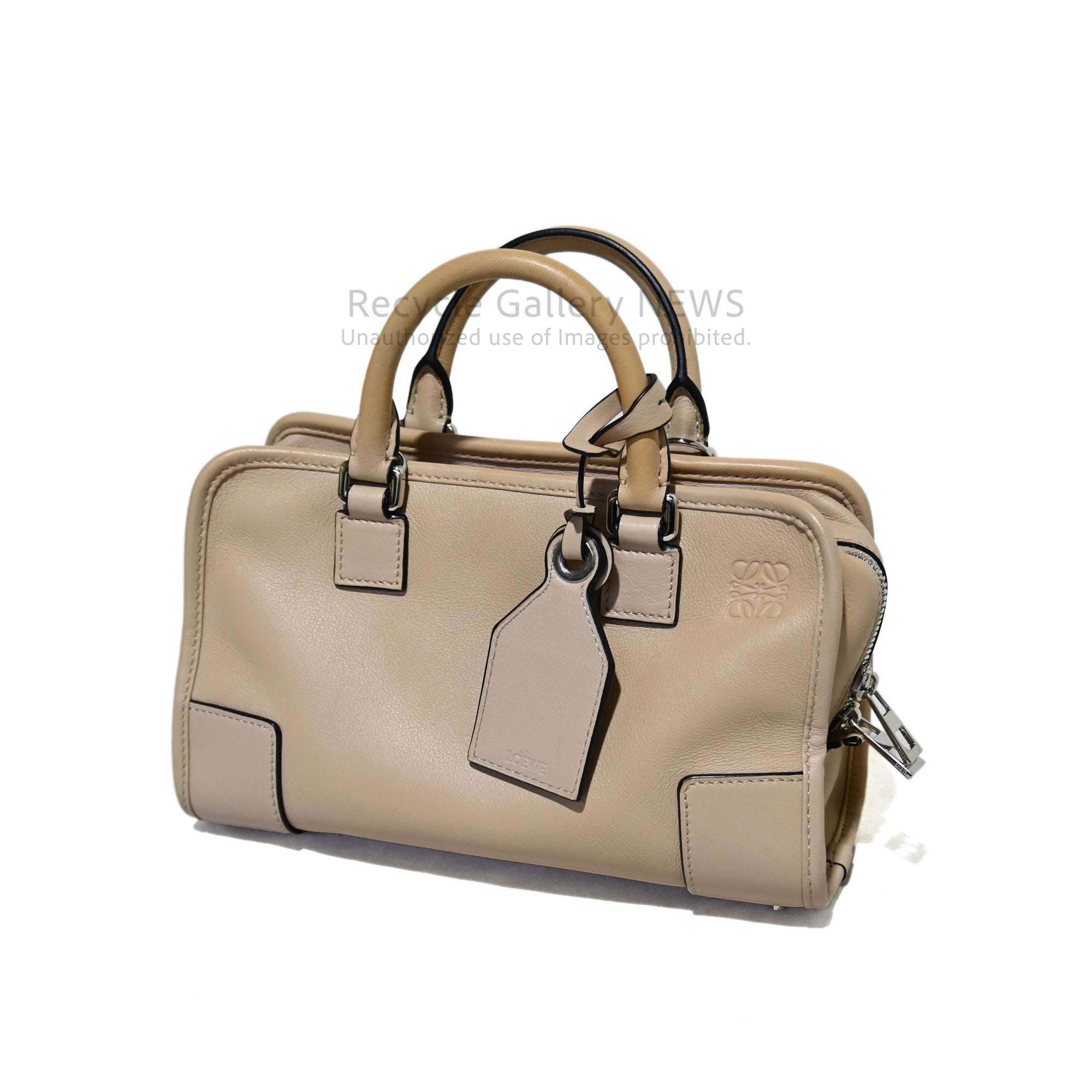 Loewe Amazona 2-Way Handbag Greige / ロエベ アマソナ 2WAYハンドバッグ グレージュ