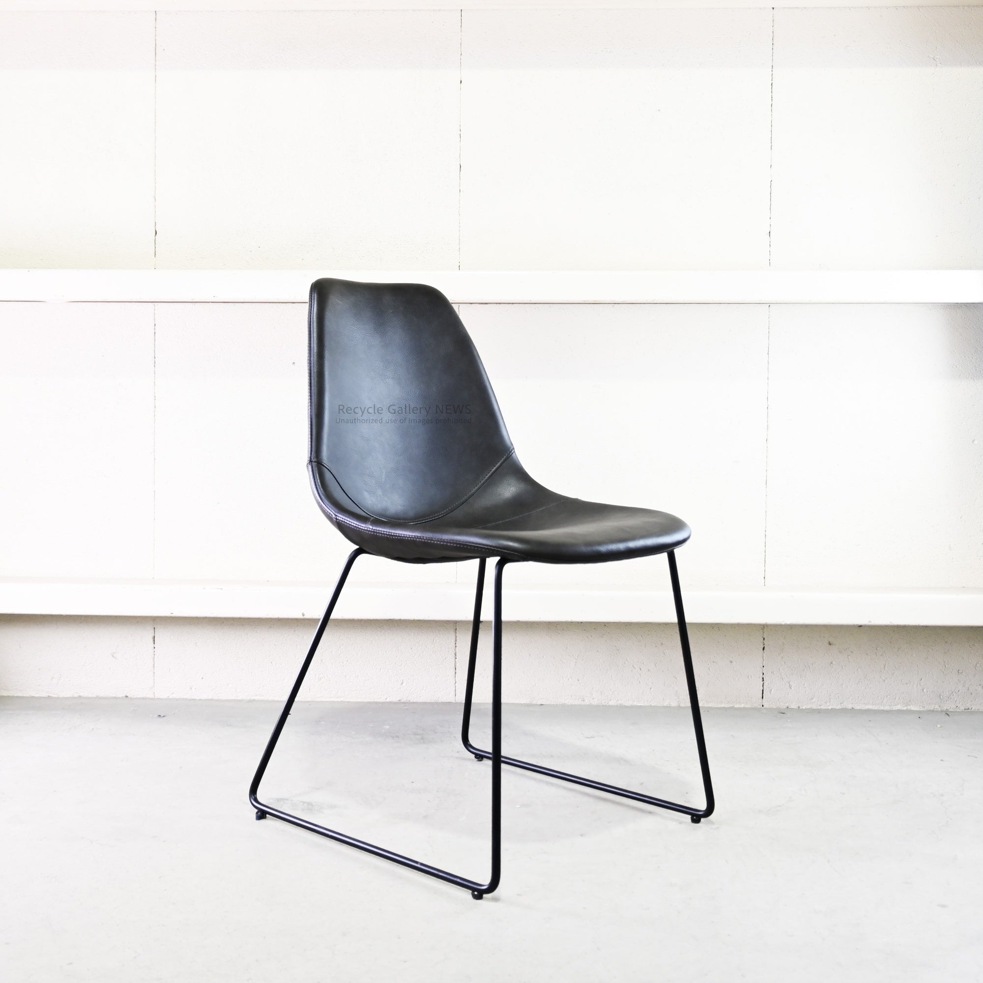 a.depeche PUNISH chair PU Black Kyoto Japan / アデペシュ パニッシュチェア ポリウレタン ブラック 京都 日本