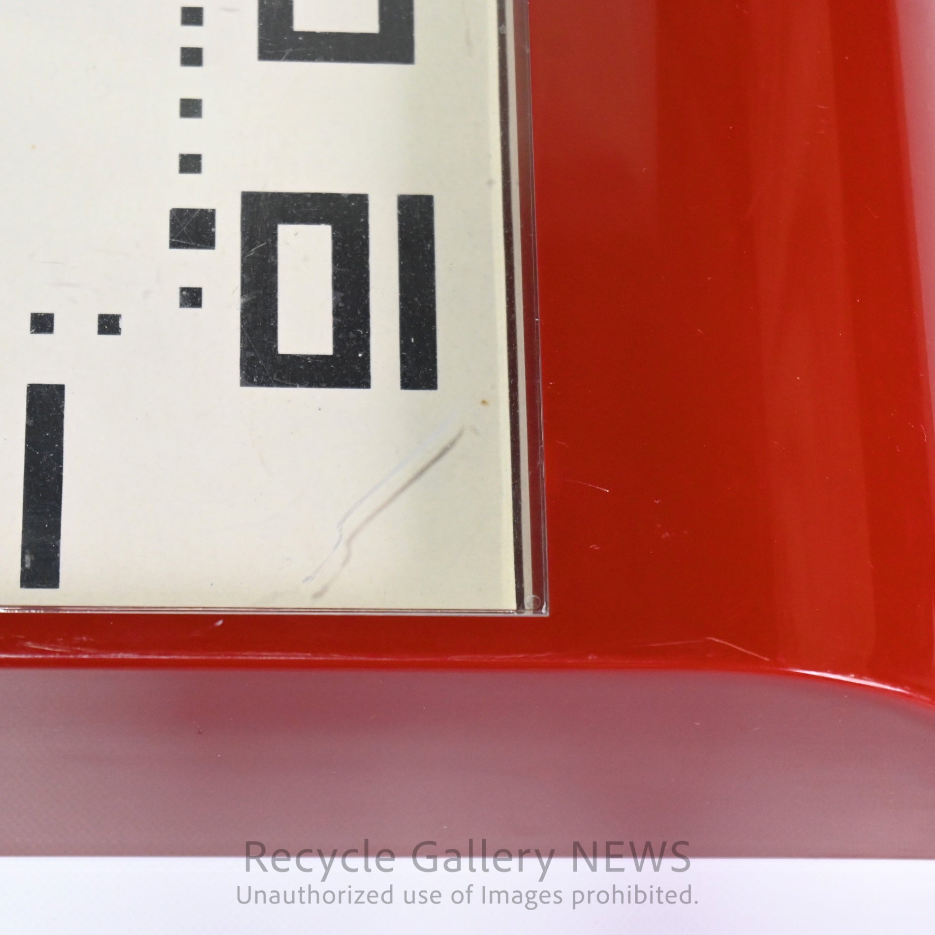 NEWGATE "METRO" Wall Clock Red / ニューゲート "メトロ" 壁掛け時計 赤