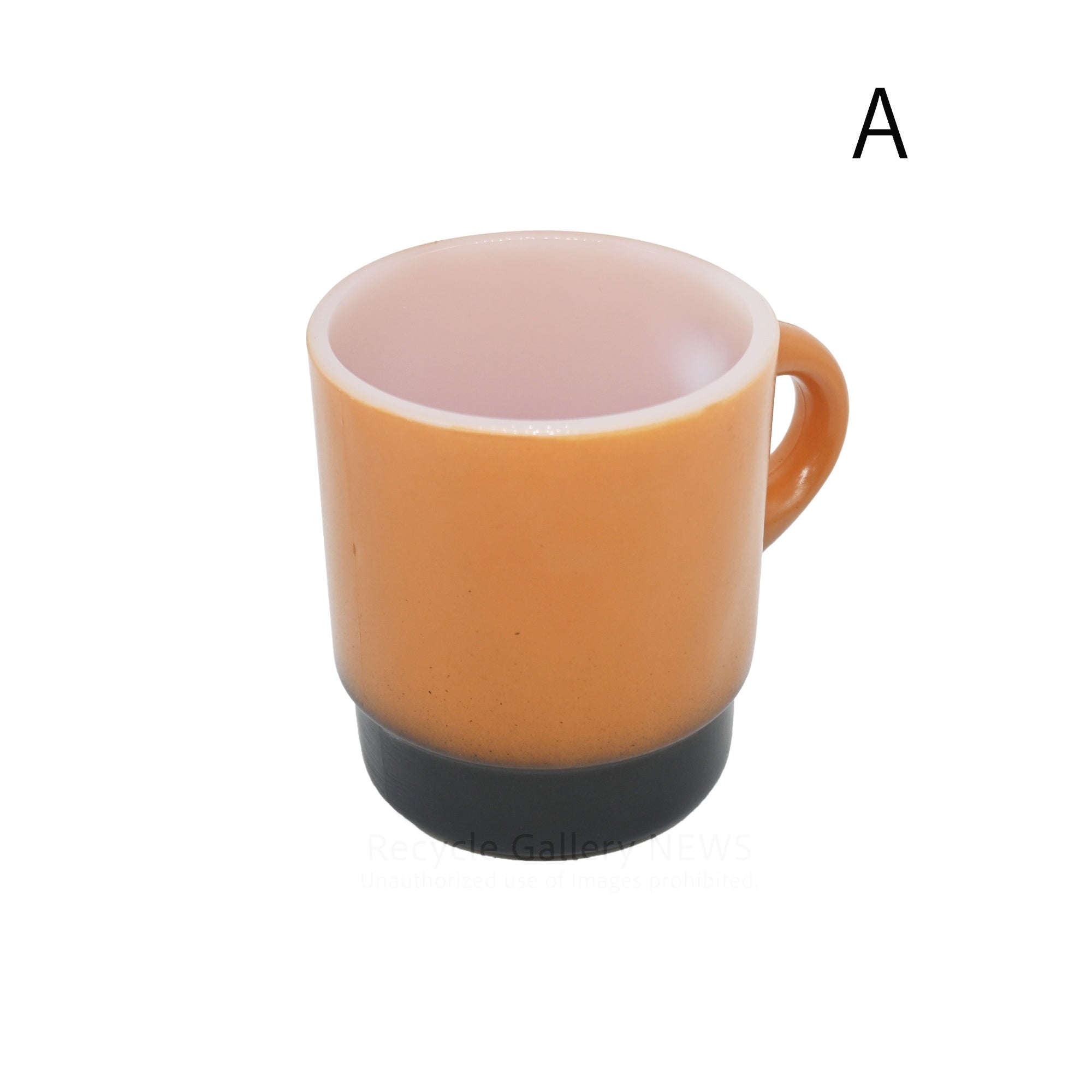 Vintage Fire-King Orange Stacking Mug American Mid-Century Industrial /ファイヤーキング スタッキングマグ オレンジ アメリカ ミッドセンチュリー インダストリアル