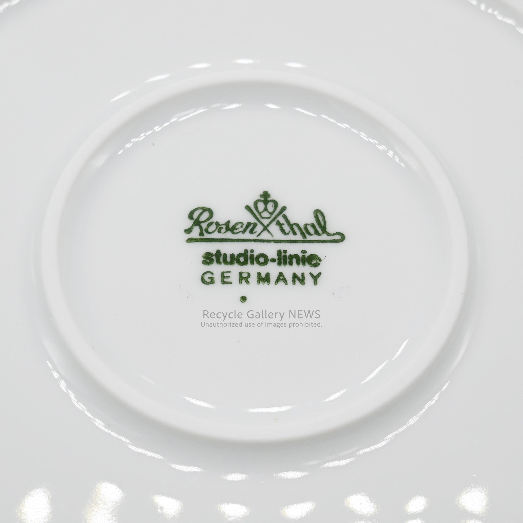 Rosenthal "Blue Flower" 100th Anniversary Plate Made in Germany Scandinavian Style / ローゼンタール 100周年記念プレート ブルーフラワー  ドイツ 北欧テイスト