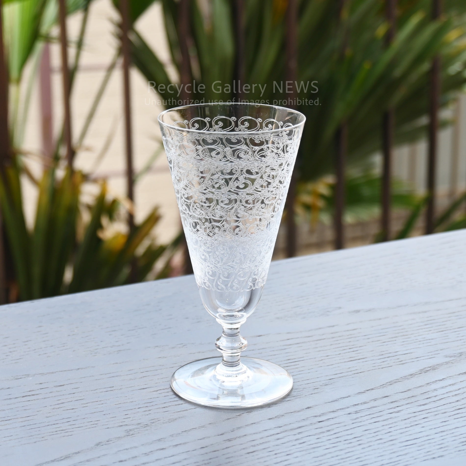 Baccarat"Rohan" Flute Champagne France / バカラ ローハン シャンパン フルート グラス フランス