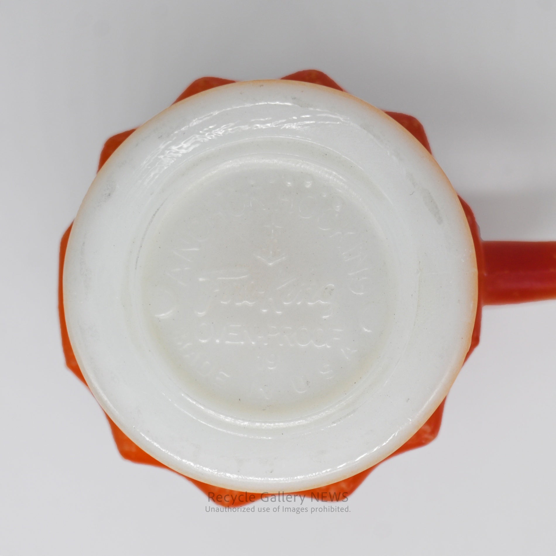 Fire King Kimberley Mug Orange American Industrial Rare / ファイヤーキング キンバリー マグ オレンジ アメリカ 希少 インダストリアル
