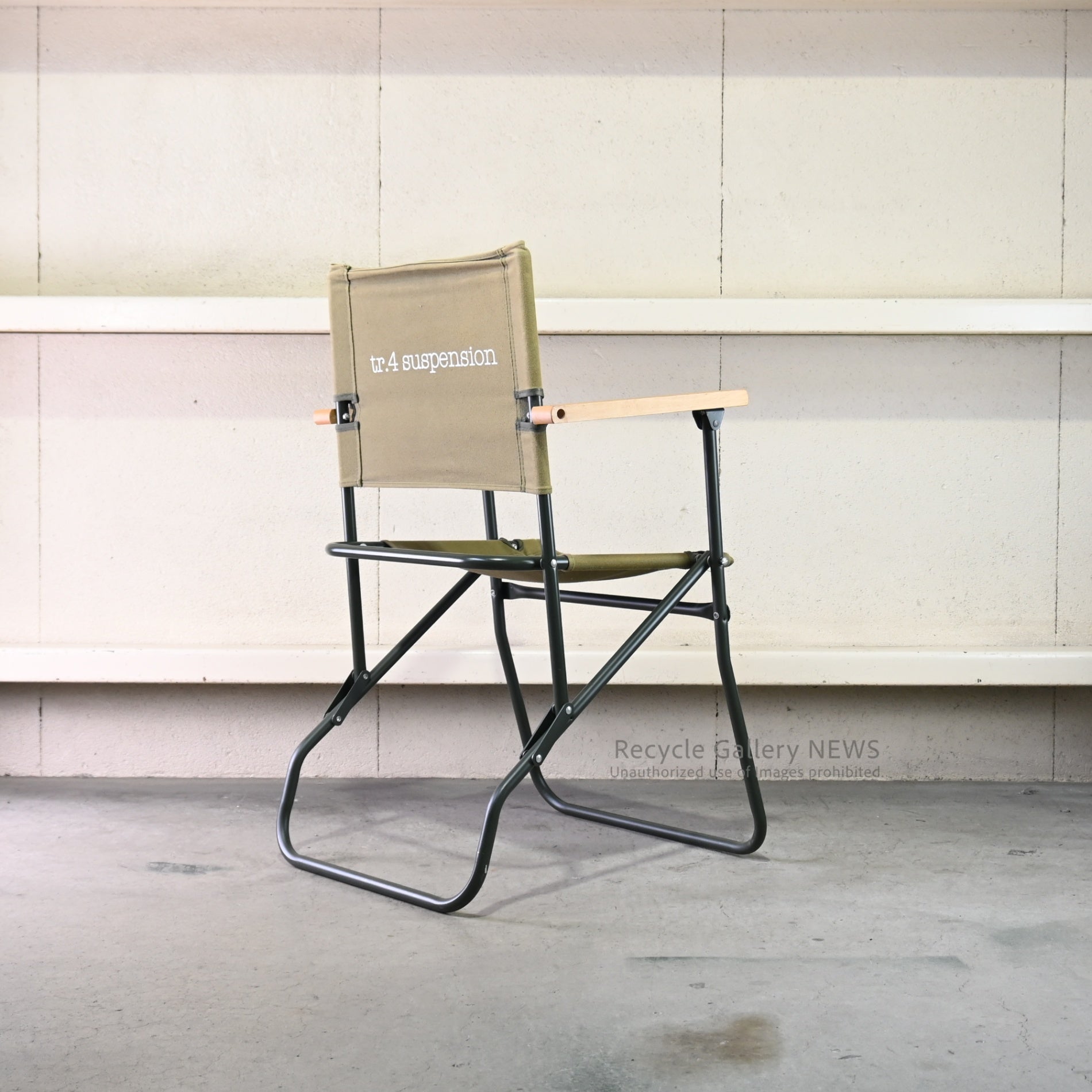 Goodfellas Industrial Director's Chair by Japanese Actor Jun Murakami Film Culture / グッドフェローズ ディレクターチェア 日本 村上淳 インダストリアル 映画 カルチャー