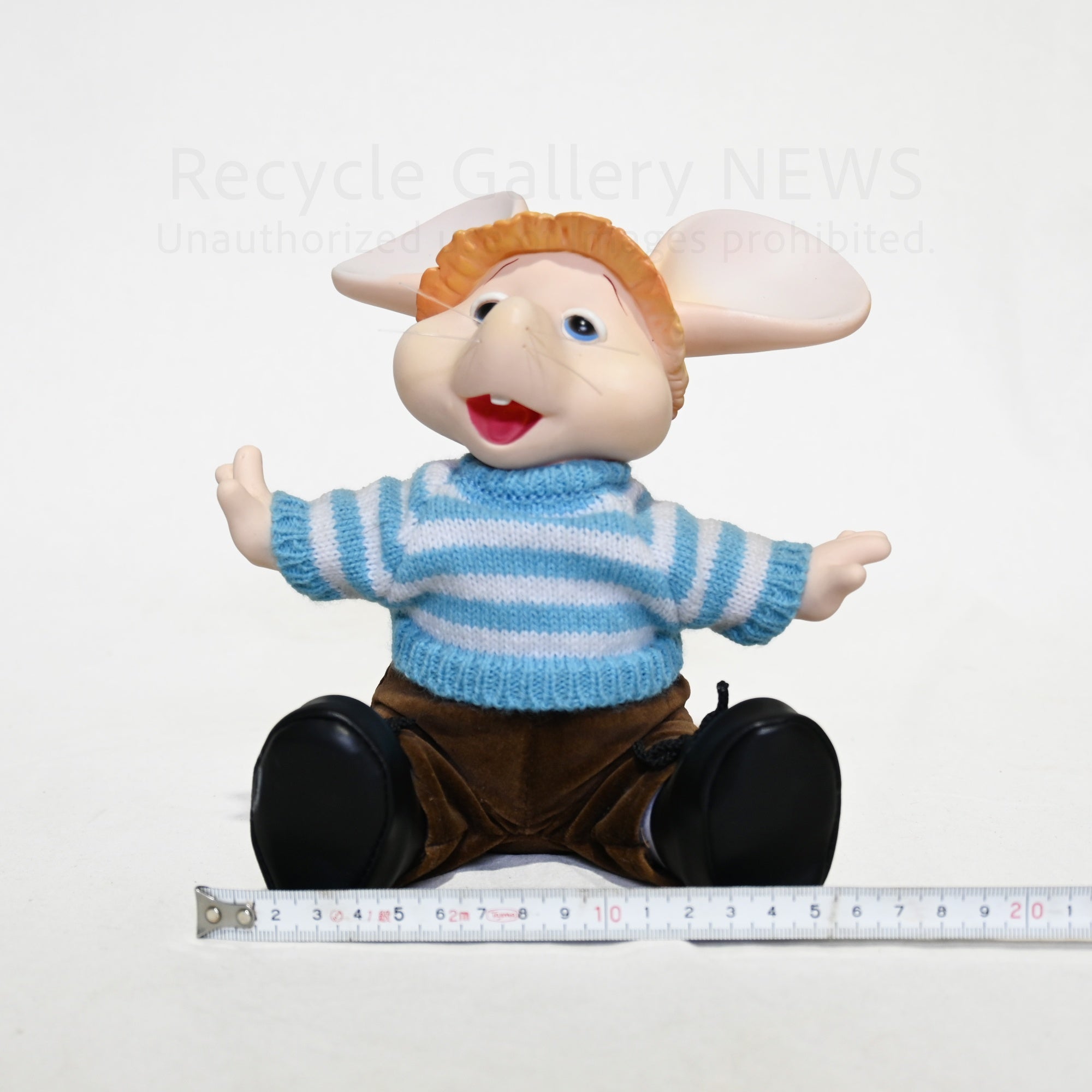 Topo Gigio Soft vinyl doll vintage Rare / トッポ・ジージョ ソフビ人形 ヴィンテージ 希少品