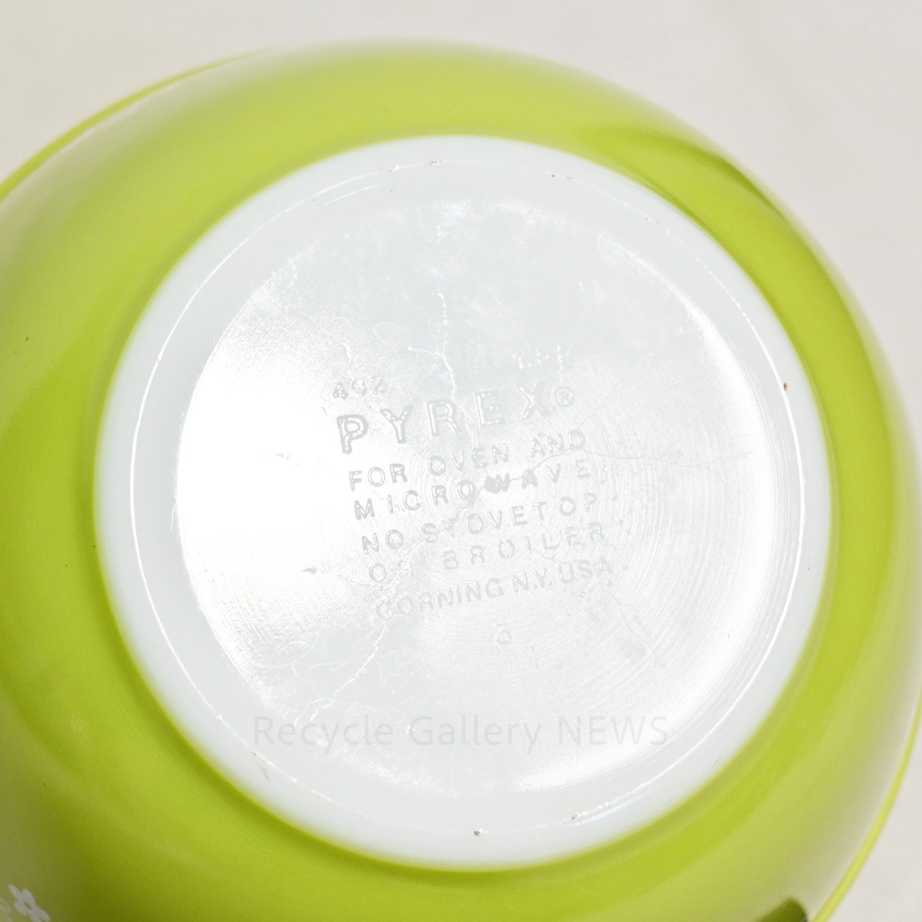 Vintage Pyrex Crazy Daisy Mixing Bowl Medium Heat-Resistant Glass American Vintage / オールドパイレックス ミキシングボウル Mサイズ クレイジーデイジー 耐熱ガラス アメリカヴィンテージ