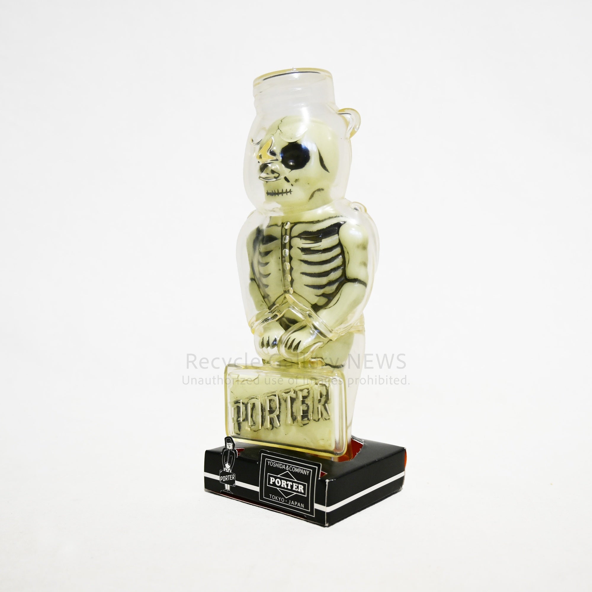 SECRETBASE PORTER X-RAY CLEAR G.I.D TOSHIDA & Co. TOY Made in Japan / シークレットベース ポーター 吉田カバン フィギュア 蓄光 日本製