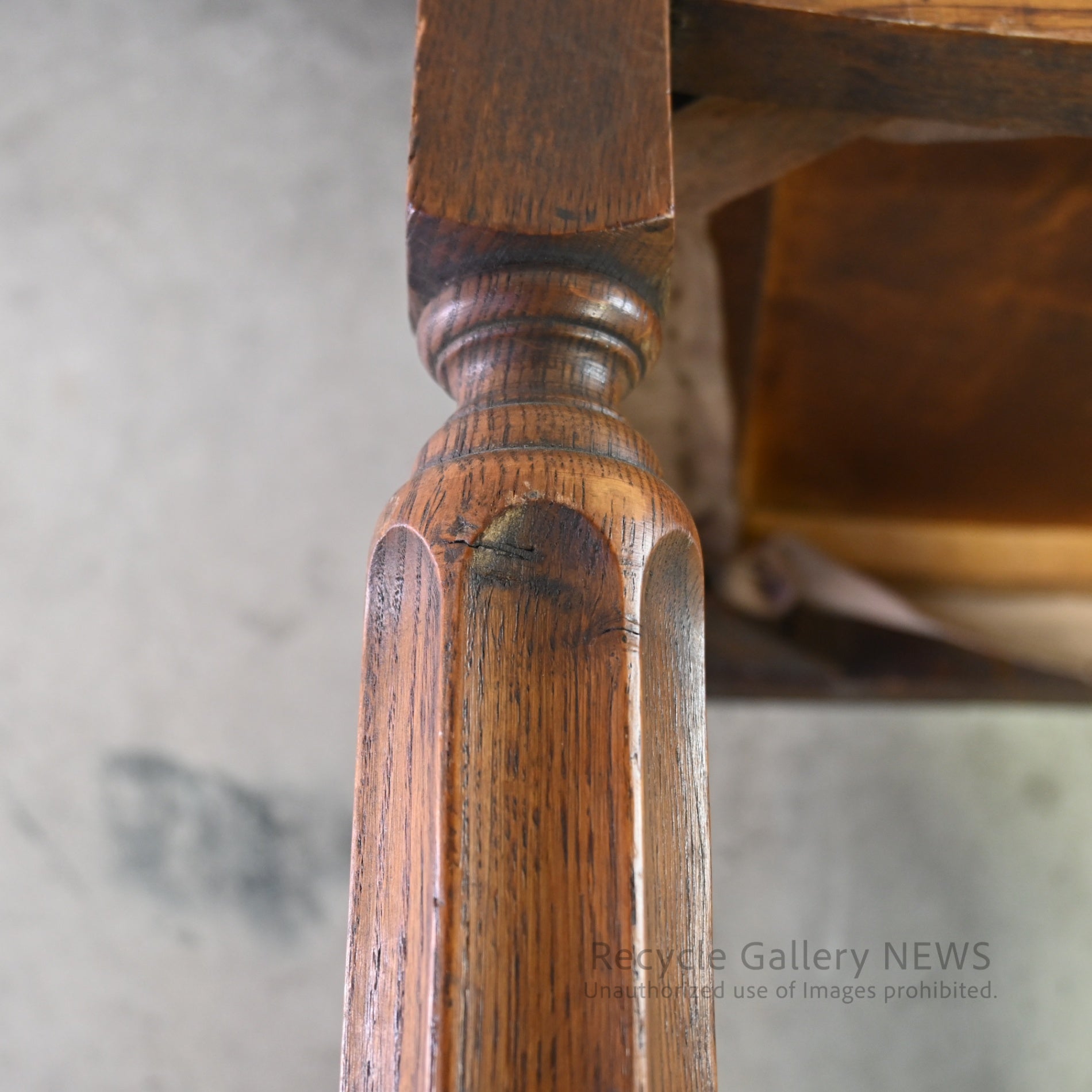 British antique Oakwood dining chair / イギリス 英国 アンティーク オークウッド ダイニングチェア 椅子