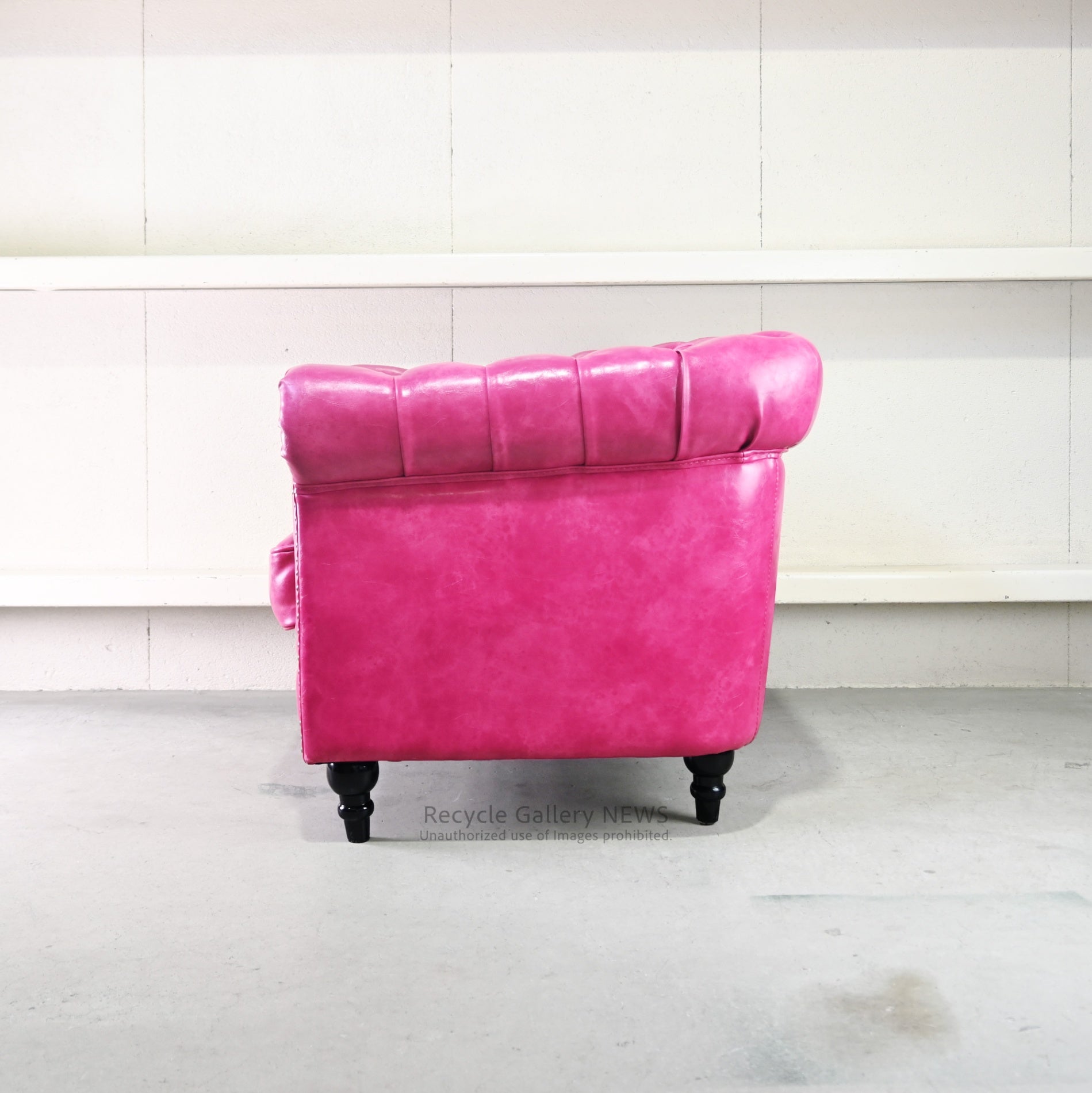 VINCENT Authentic British Chesterfield 1PSofa Industrial Style / ヴィンセント チェスターフィールド シングルソファー イギリス インダストリアル オーセンティック
