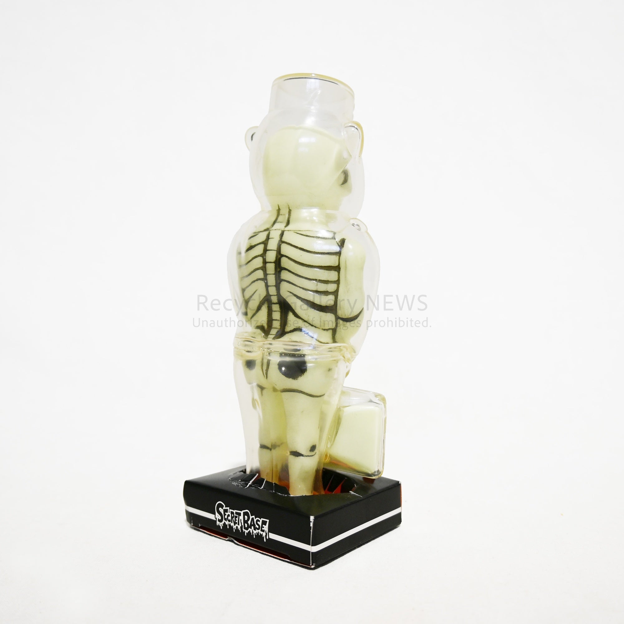 SECRETBASE PORTER X-RAY CLEAR G.I.D TOSHIDA & Co. TOY Made in Japan / シークレットベース ポーター 吉田カバン フィギュア 蓄光 日本製