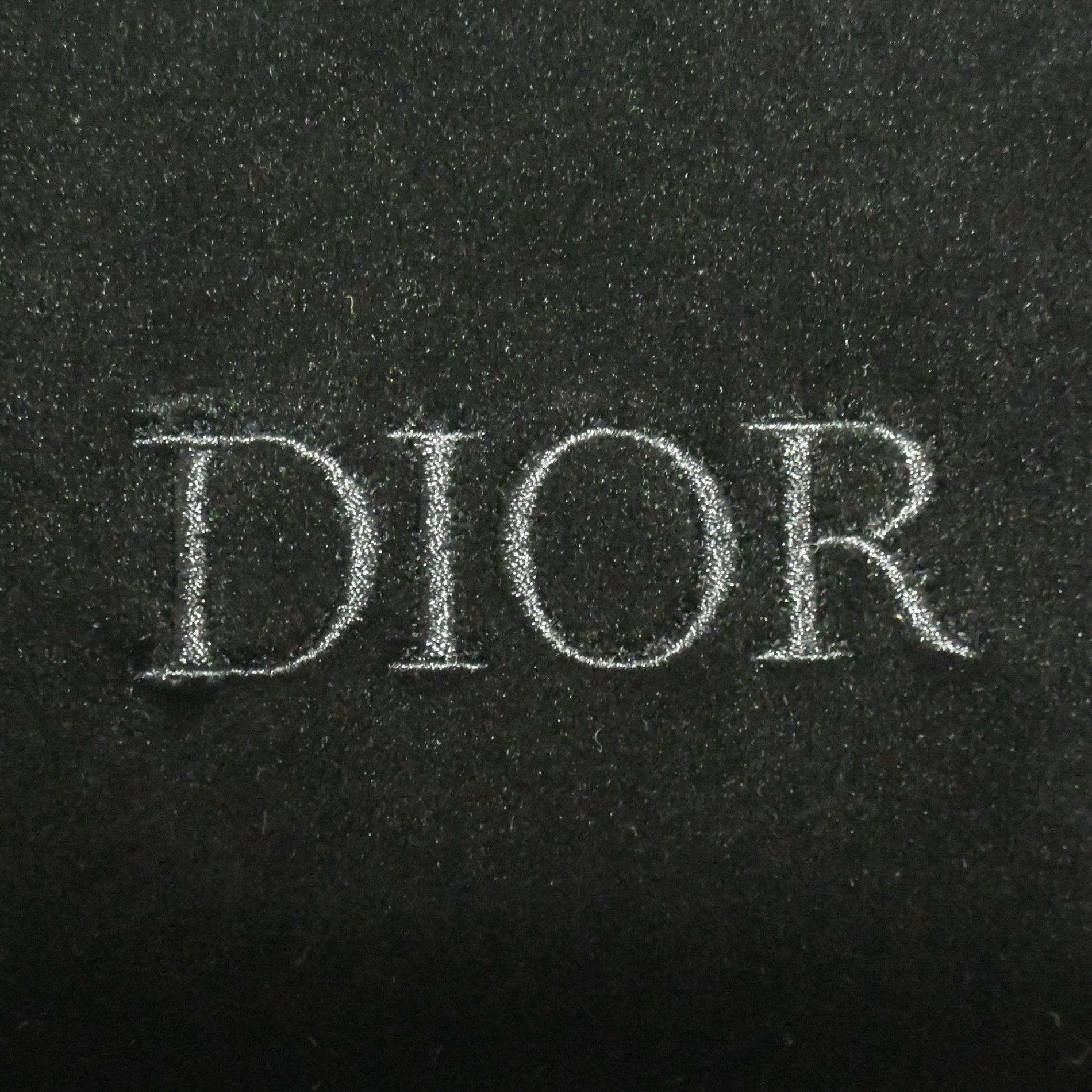 DIOR Novelty Pouch Velvet Black / ディオール ノベルティ ポーチ ベルベット 黒