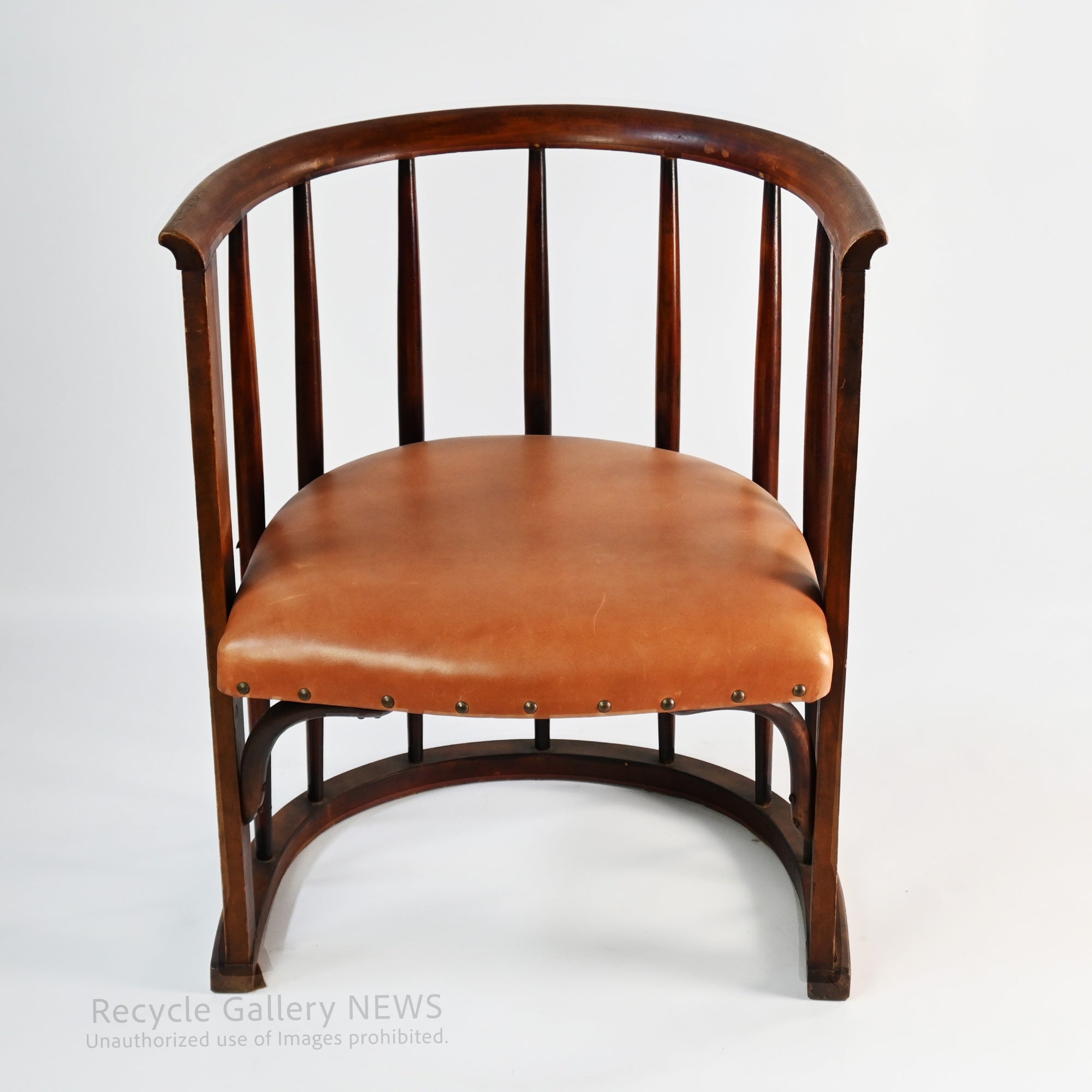 Wicker Accent Chair Antique Bentwood Slat Back Beautiful Patina / 籠椅子 曲木 アンティーク 職人技 スラットバック 経年変化 パーソナルチェア