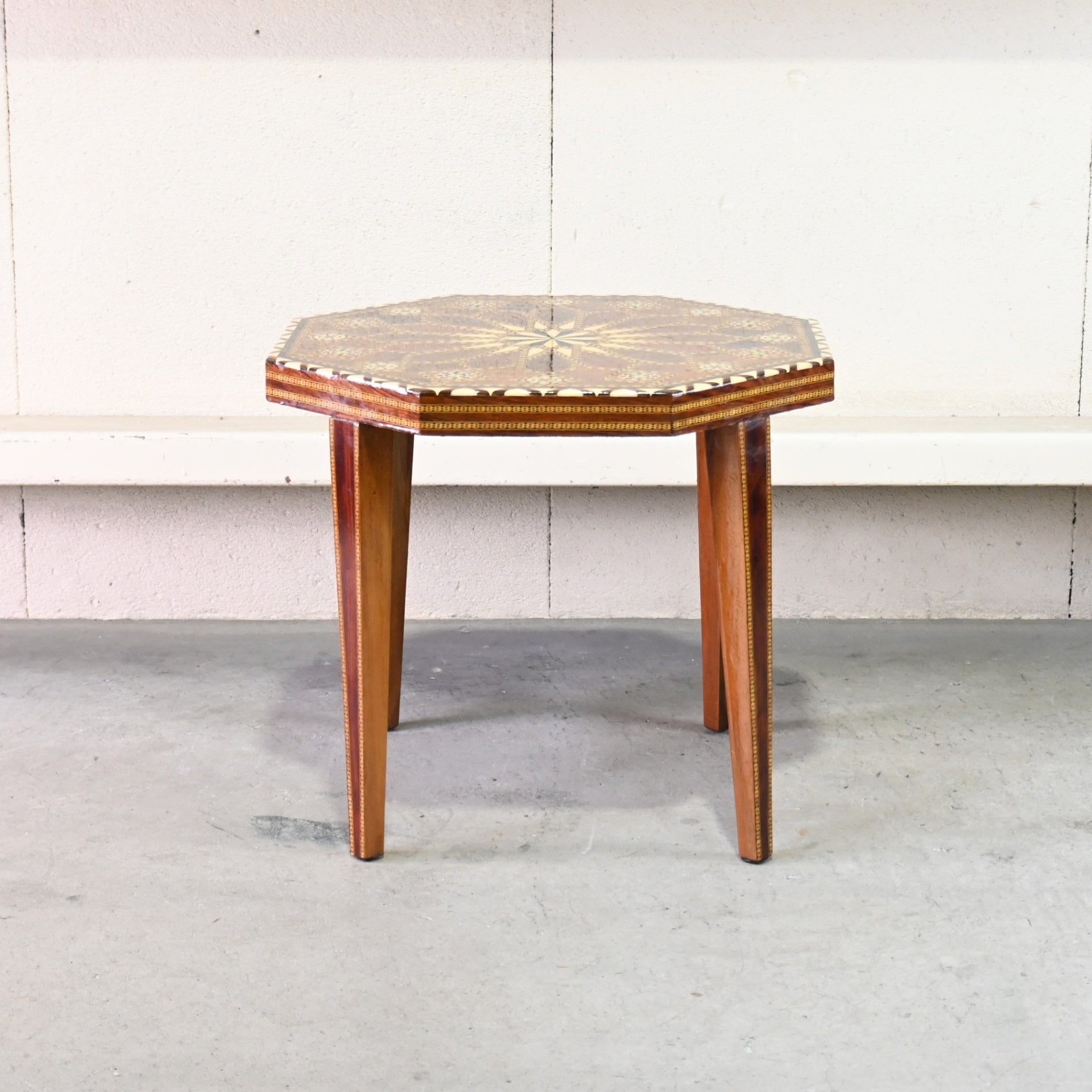 Taracea Furniture Spain Granada Traditional Craft Marquetry Table Vintage / スペイン グラナダ 伝統工芸 タラセア 寄木細工 テーブル ヴィンテージ