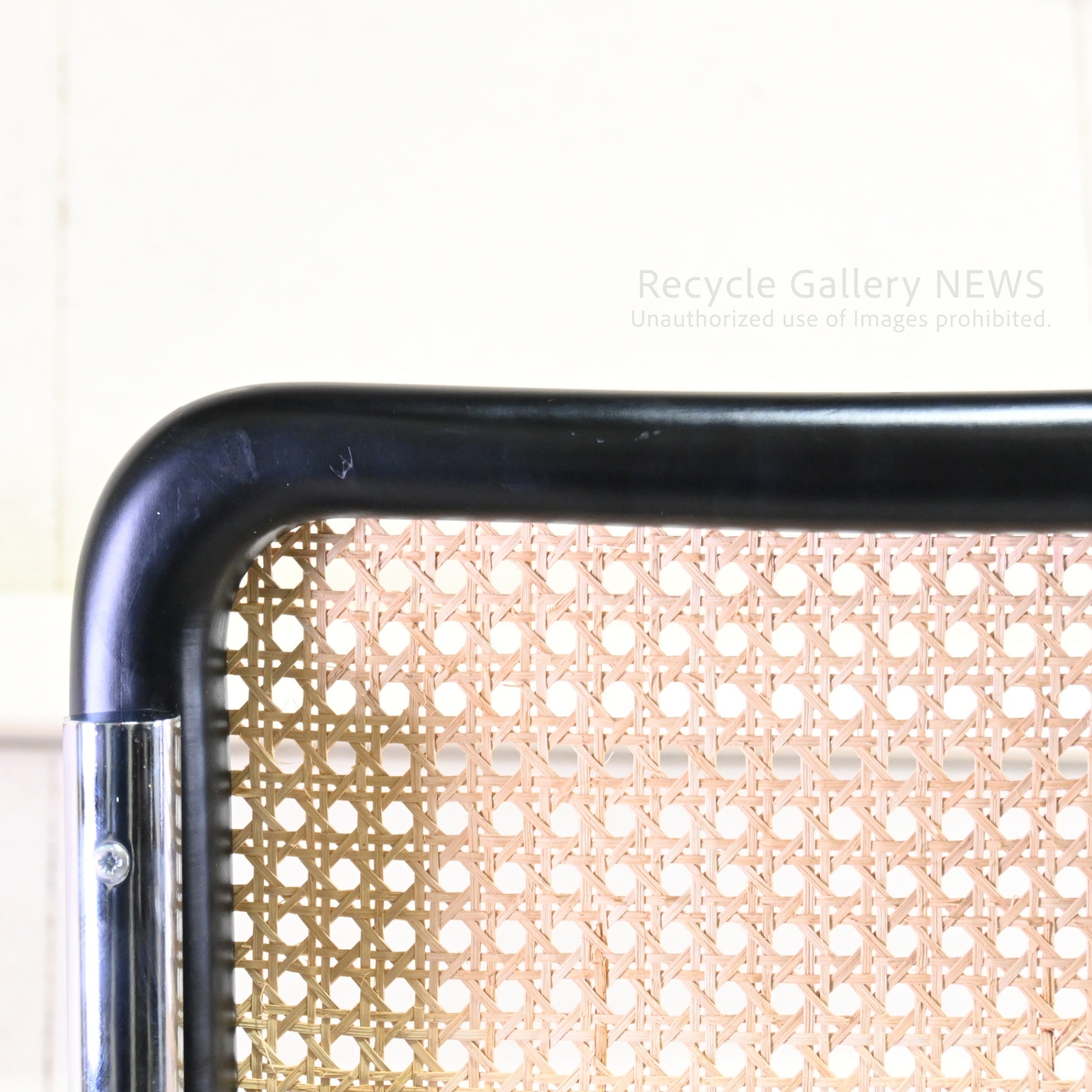 Cesca Armless Chair Black Marcel Breuer / チェスカ チェア アームレス ラタン 黒 マルセル・ブロイヤー