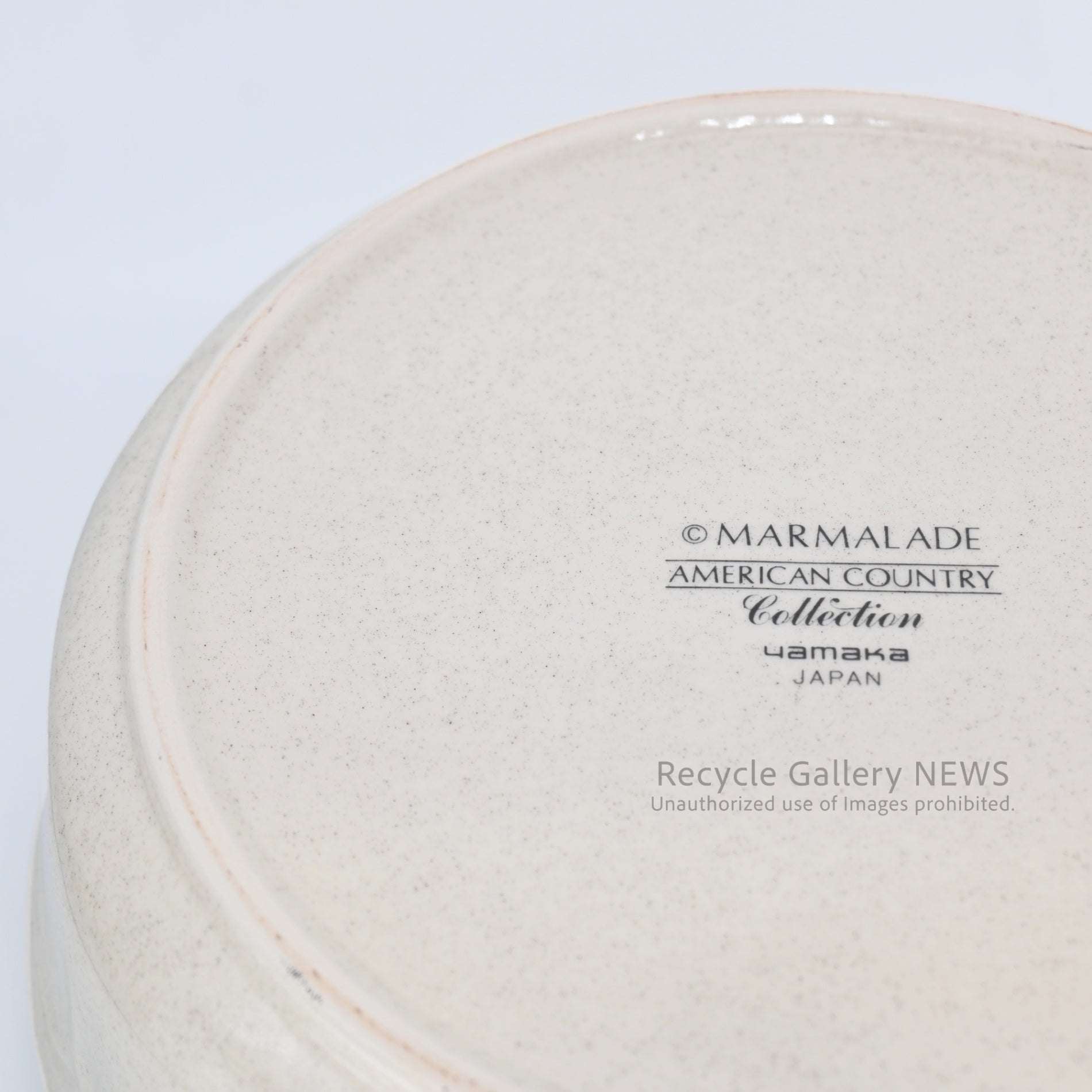 YAMAKA "Marmalade" American Country Style Bowl, Flat Plate, Wooden Serving Tongs Set Retro Vintage Tableware Japan / 山加商店 マーマレード アメリカンカントリー ボウル・平皿・木製サービストングセット レトロ ヴィンテージ食器 日本