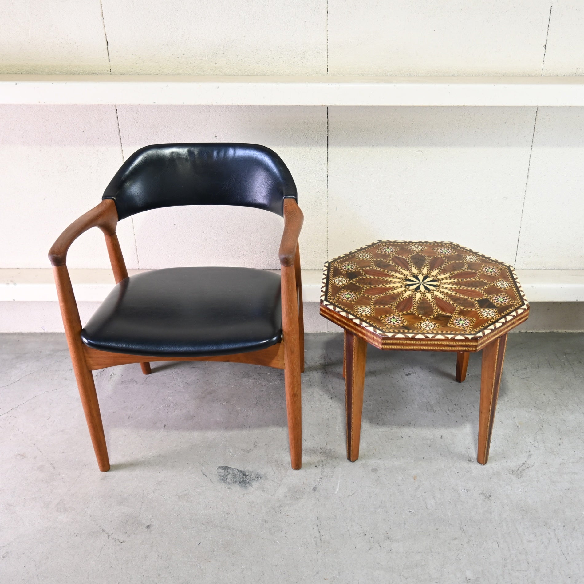 Taracea Furniture Spain Granada Traditional Craft Marquetry Table Vintage / スペイン グラナダ 伝統工芸 タラセア 寄木細工 テーブル ヴィンテージ