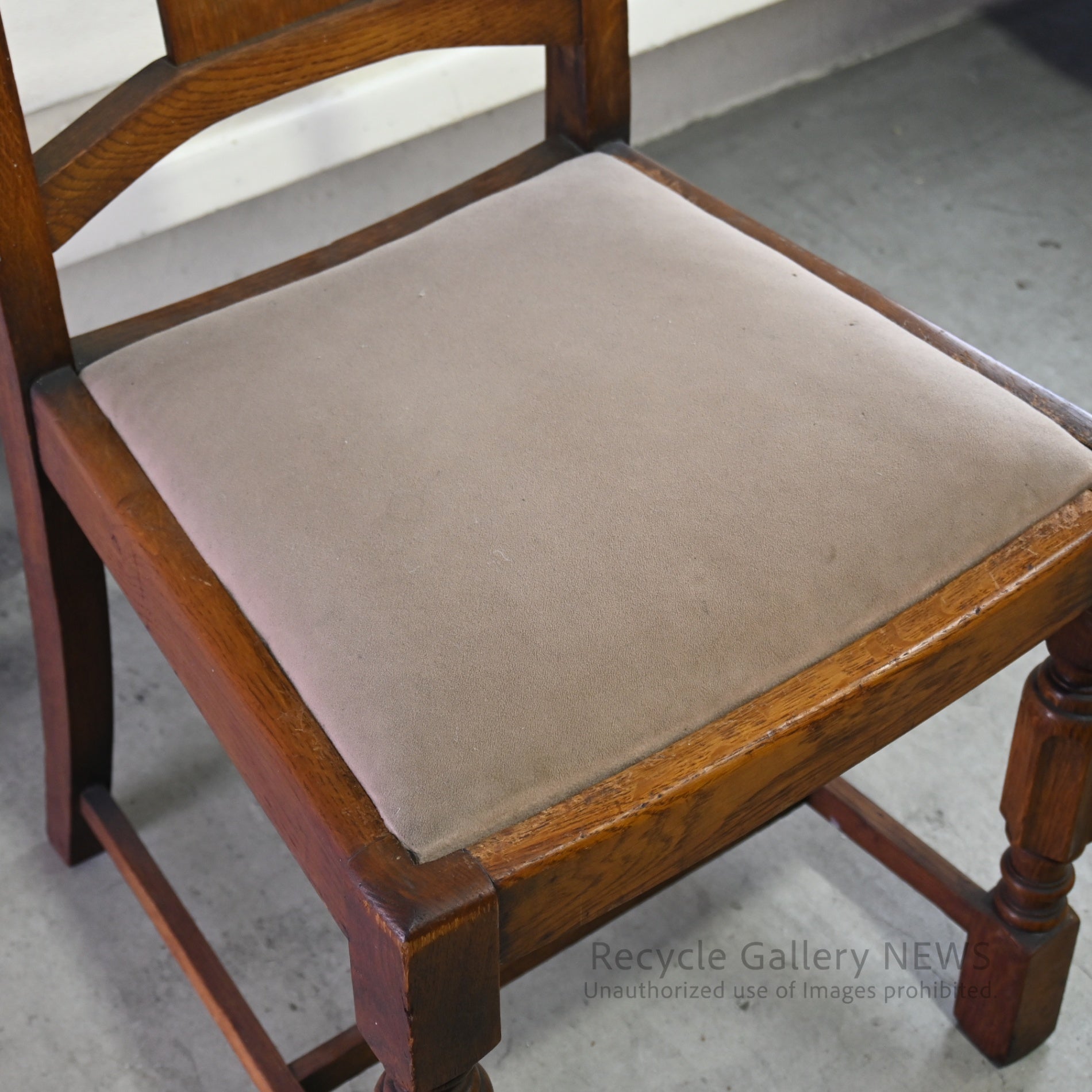 British antique Oakwood dining chair / イギリス 英国 アンティーク オークウッド ダイニングチェア 椅子