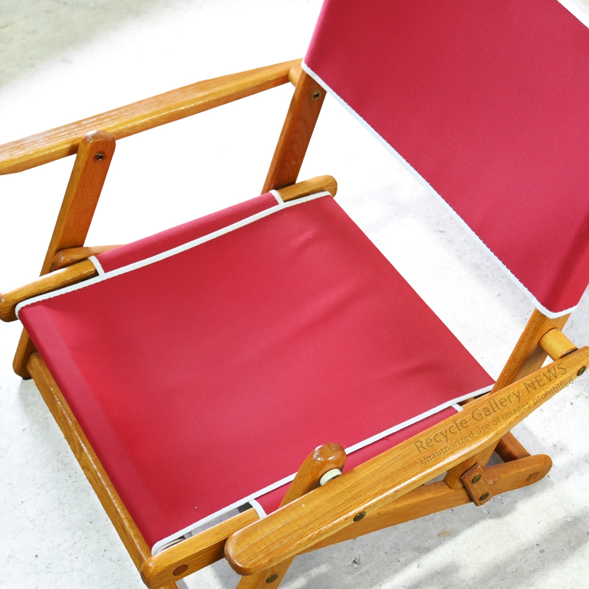 Anywhere Chair Jockey Red ANYWHERE CHAIR Outdoor Folding Chair / エニウェアチェア ジョッキーレッド アウトドア 折りたたみ椅子