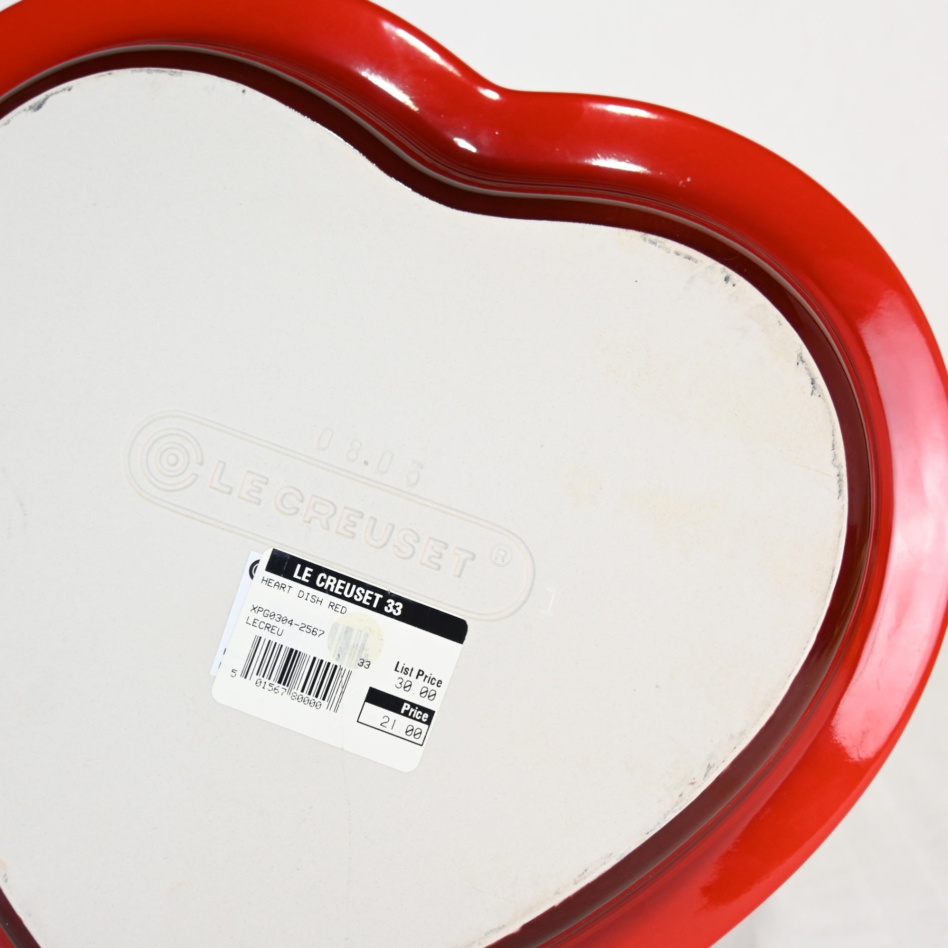 Le Creuset Heart Dish Large Plate French Kitchenware 3colors / ル・クルーゼ ハートディッシュ オーブン 耐熱 大皿 3色