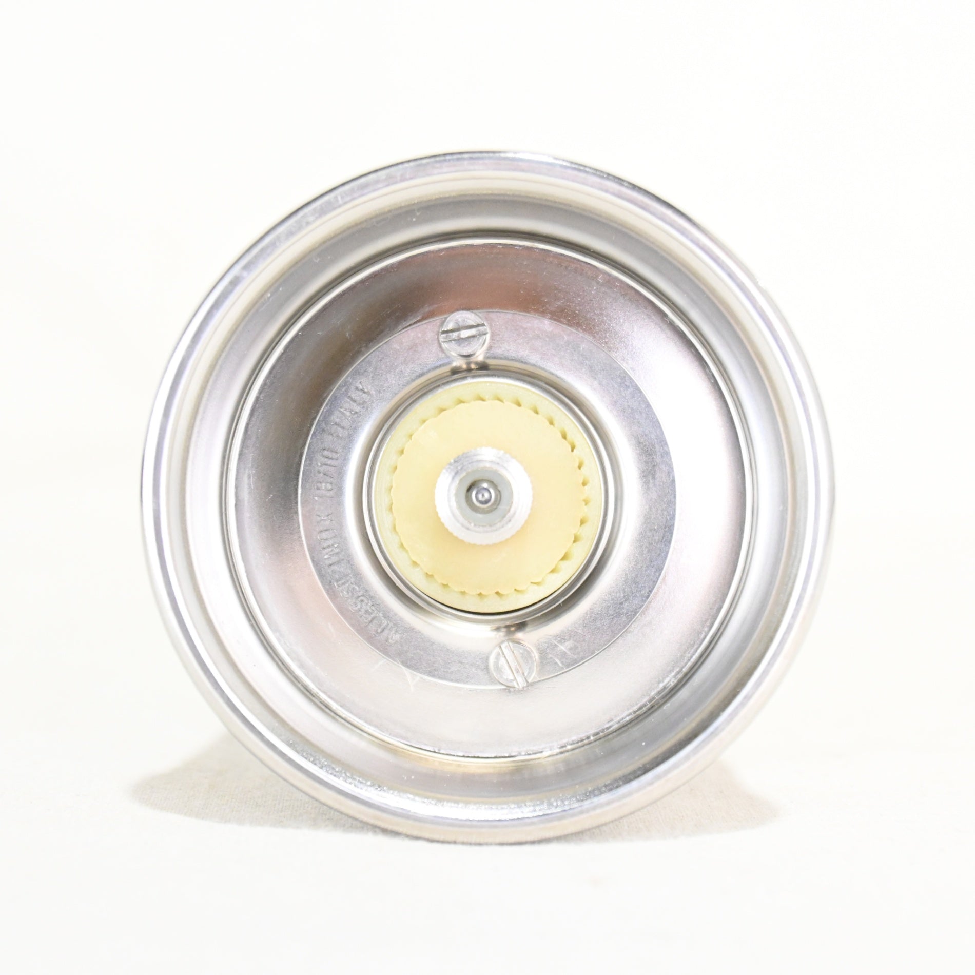 ALESSI Girotondo Pepper Spice Mill Green＆Stainless Italy / アレッシ ジロトンド ペッパーミル スパイスミル 黄緑＆ステンレス イタリア