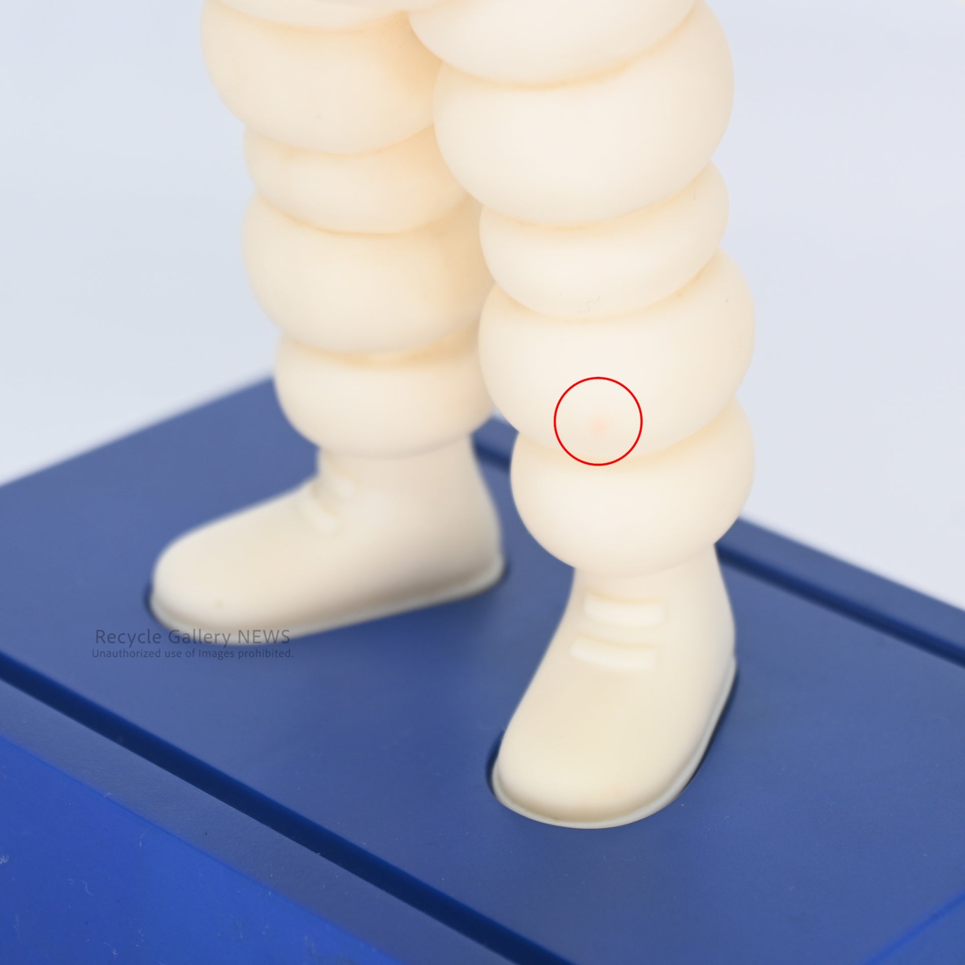 Michelin Man Bibendum Promotional Soft Vinyl Figure Vintage / ミシュランマン ビバンダム 販促用ソフビ フィギュア ヴィンテージ